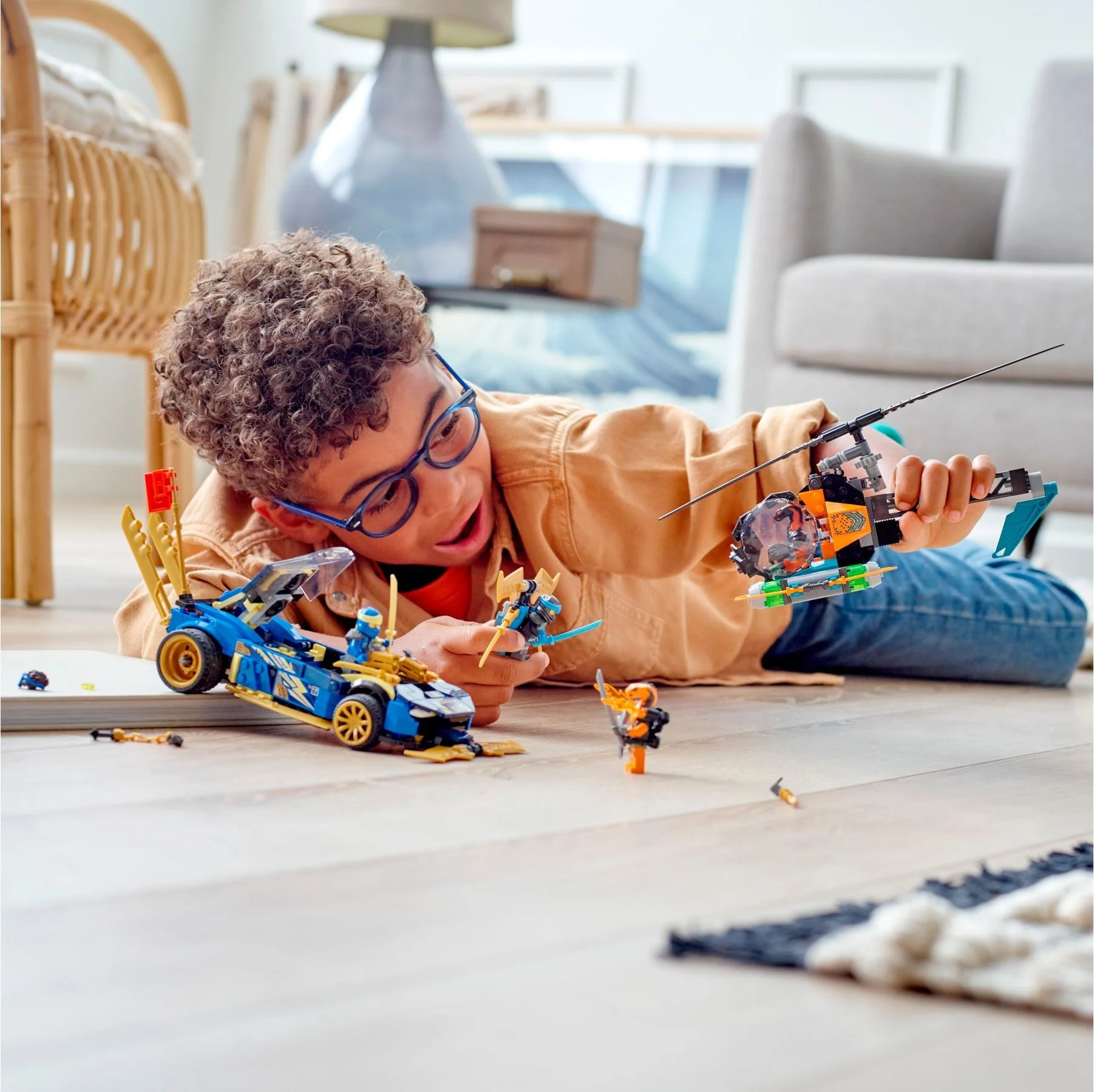 LEGO® 71776 LEGO Ninjago Wyścigówka EVO Jaya i Nyi - zdjęcie 9