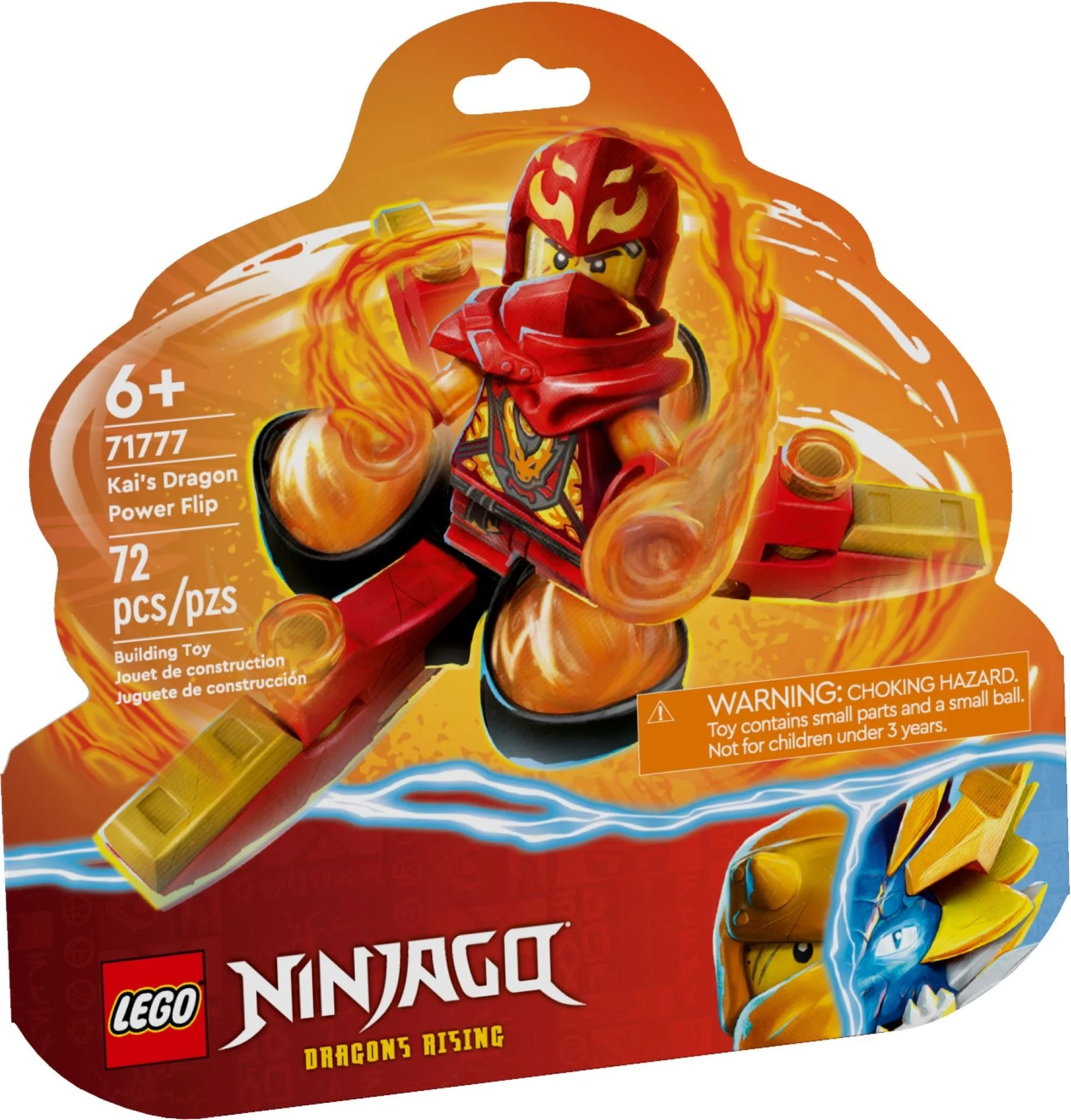Smocza moc Kaia - salto spinjitzu