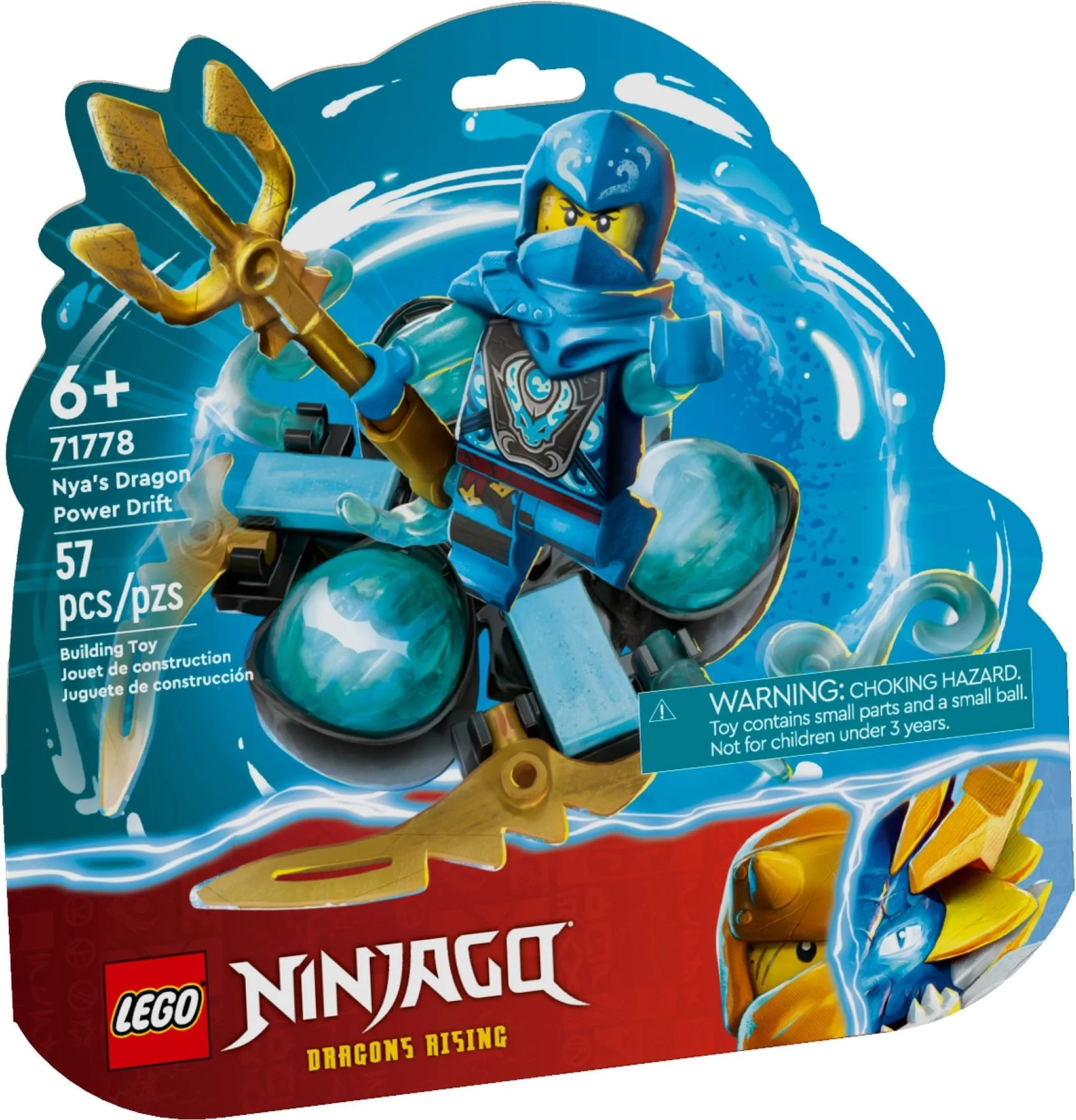 LEGO® 71778 Smocza moc Nyi - driftowanie spinjitzu - zdjęcie 2