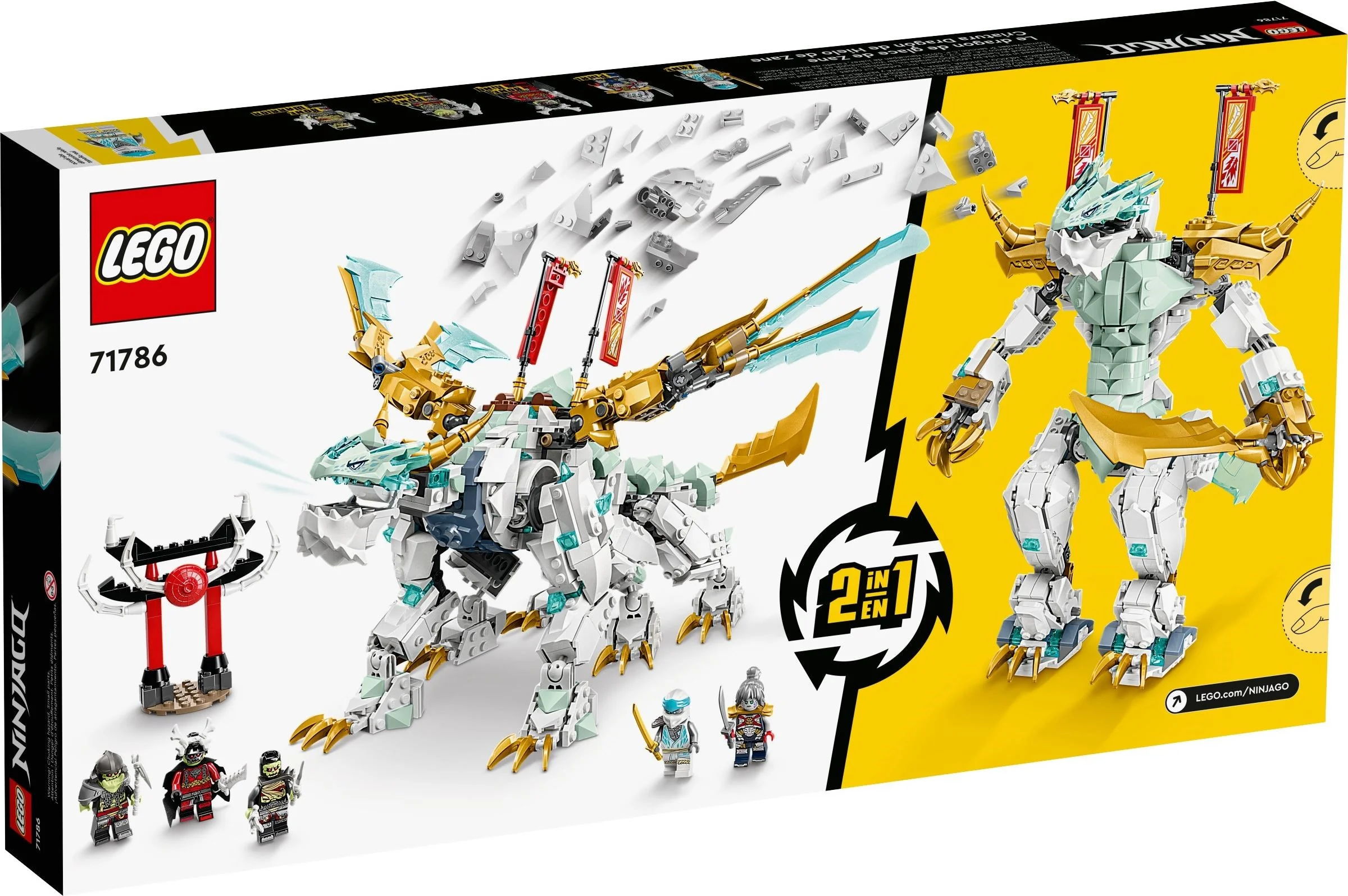LEGO® 71786 Lodowy smok Zane’a - zdjęcie 5