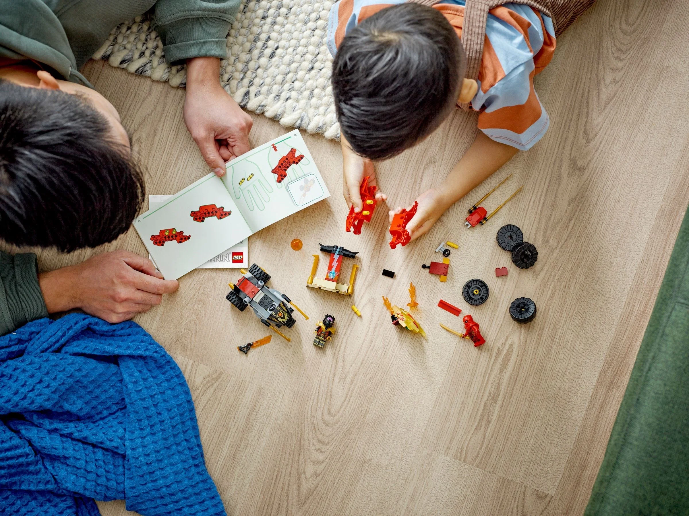 LEGO® 71789 Bitwa samochodowo-motocyklowa między Kaiem a Rasem - zdjęcie 7