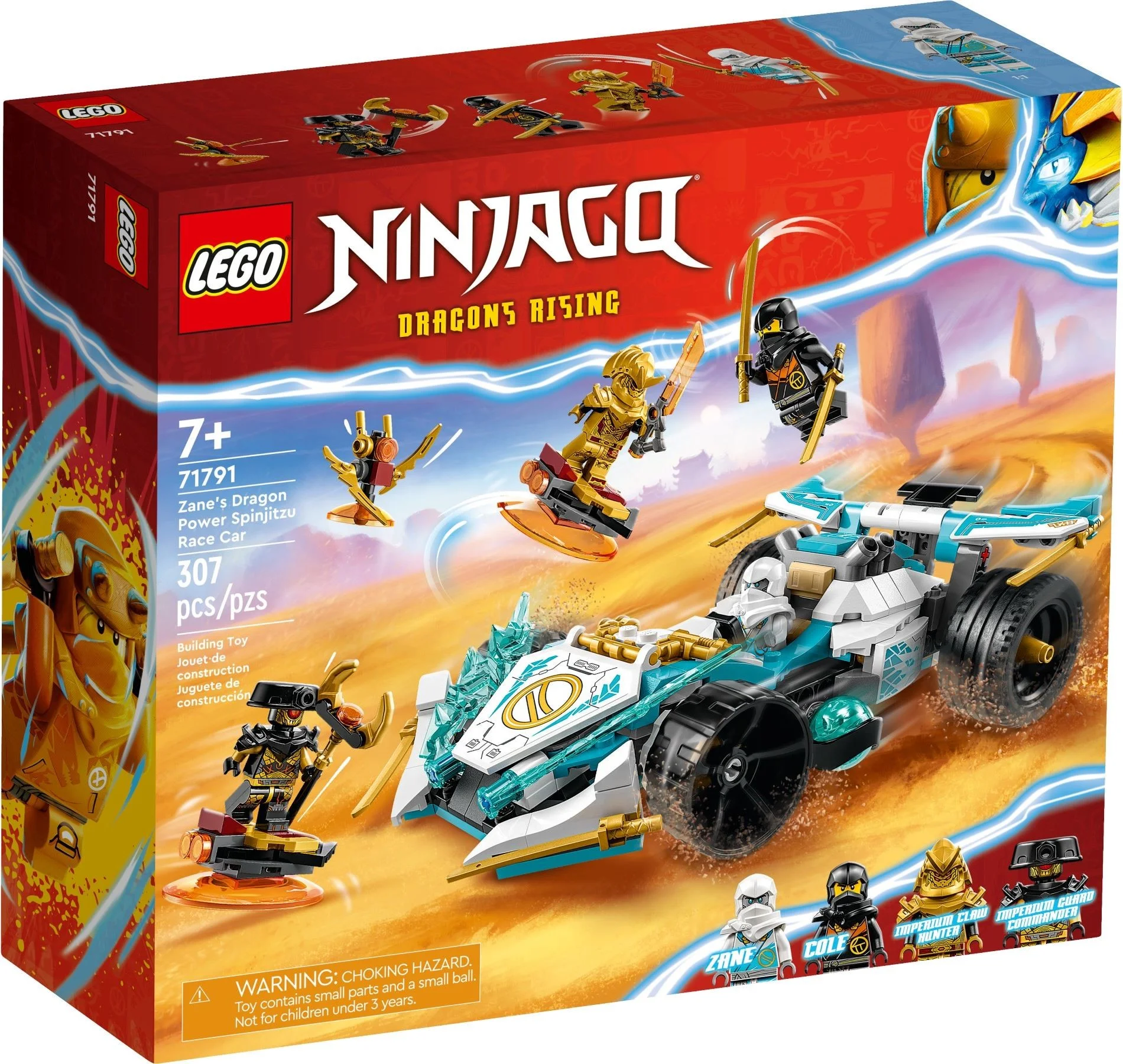 LEGO® 71791 Smocza moc Zane’a - wyścigówka spinjitzu - zdjęcie 2