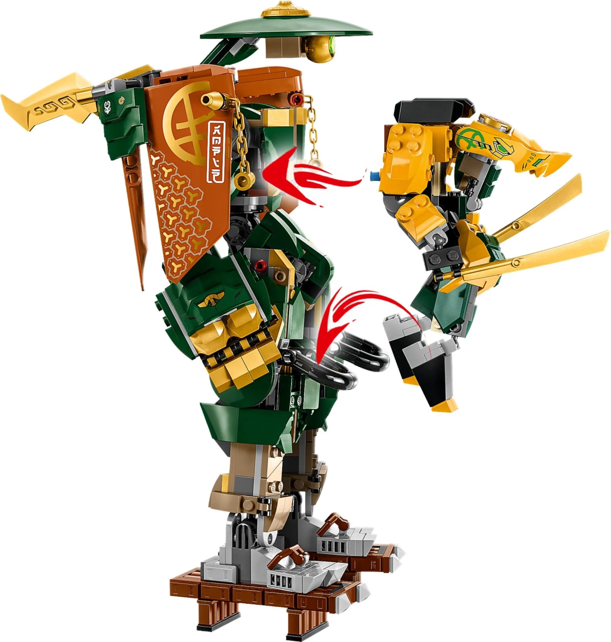 LEGO® 71794 Drużyna mechów ninja Lloyda i Arina - zdjęcie 4