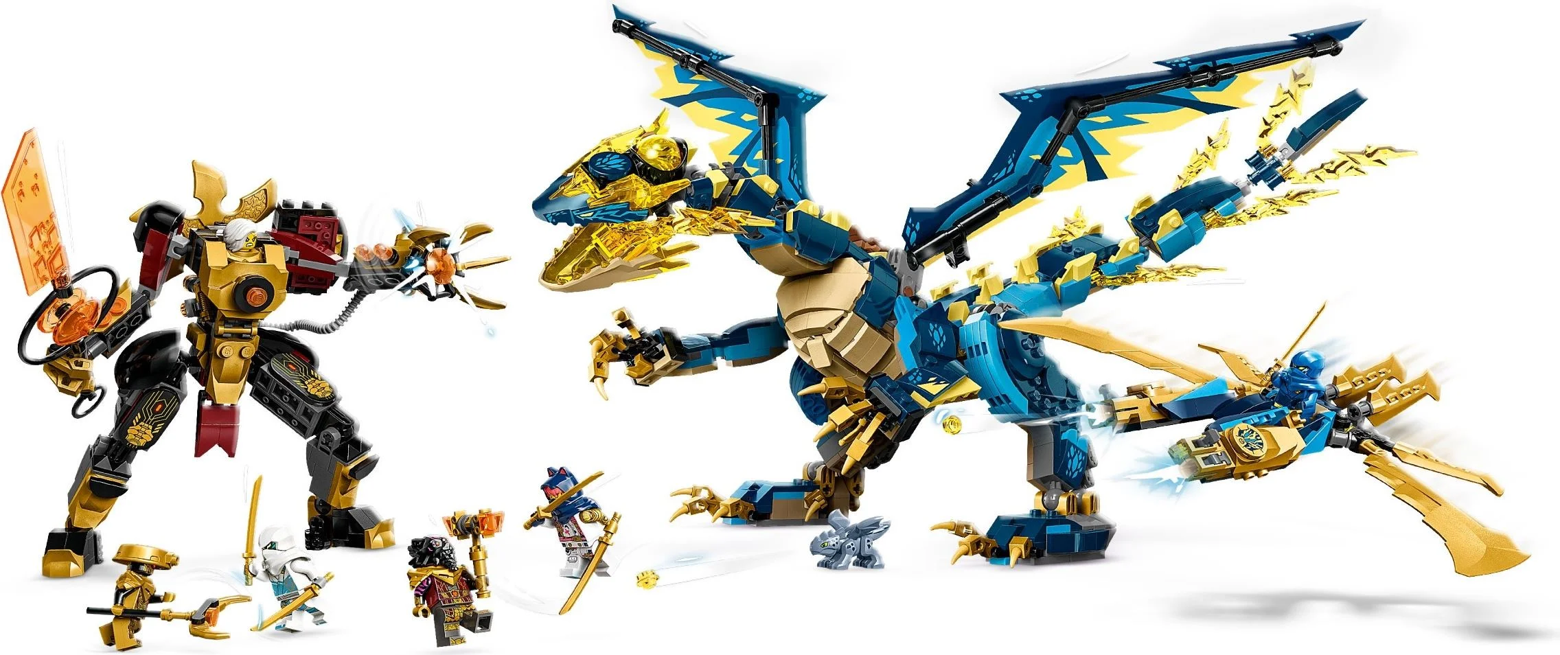 LEGO® 71796 Smok żywiołu kontra mech cesarzowej - zdjęcie 3