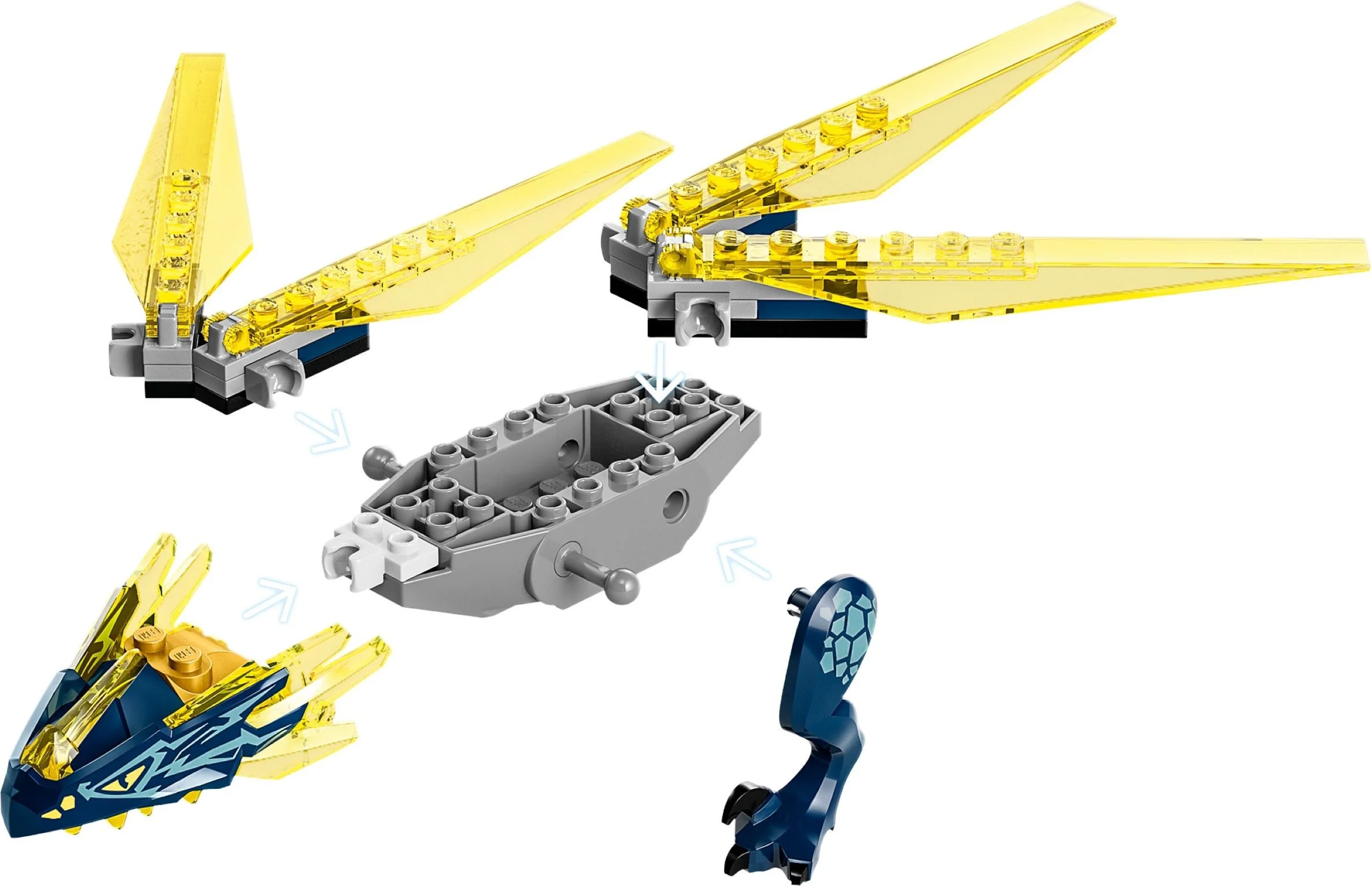 LEGO® 71798 LEGO Ninjago Nya i Arin - bitwa na grzbiecie małego smoka - zdjęcie 6