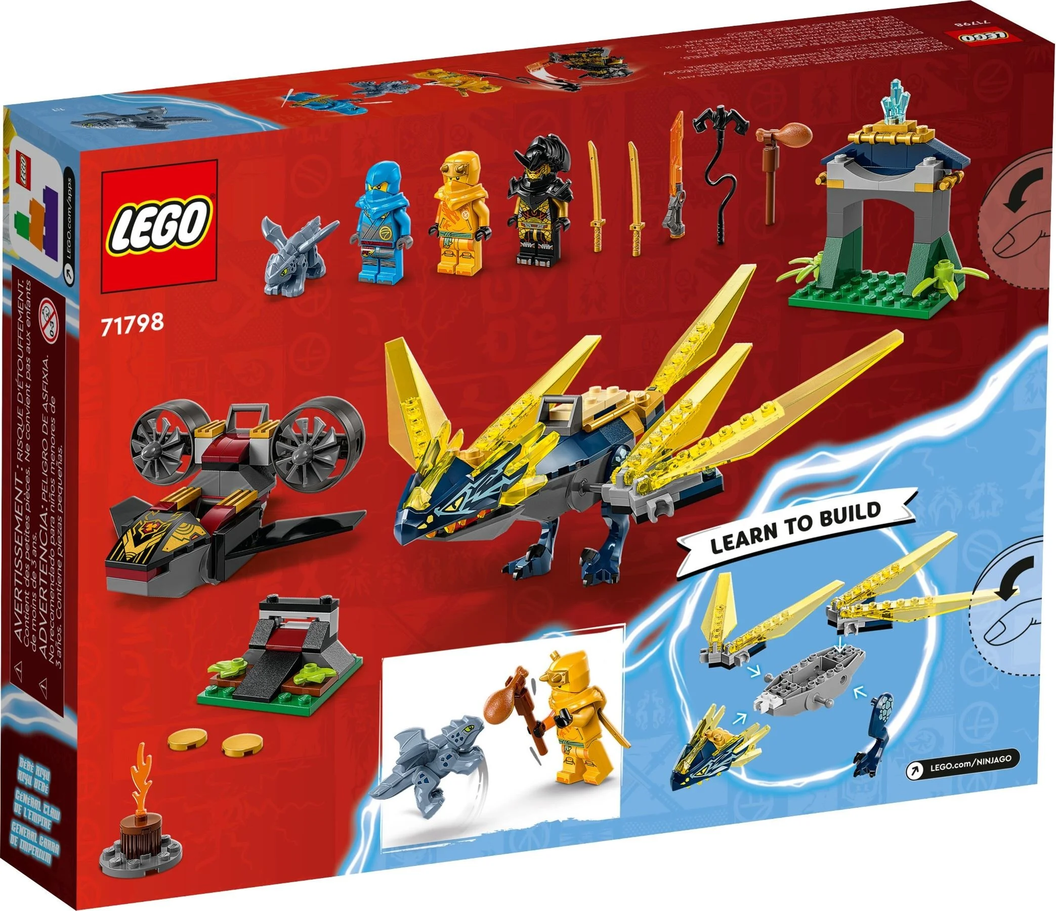 LEGO® 71798 LEGO Ninjago Nya i Arin - bitwa na grzbiecie małego smoka - zdjęcie 8