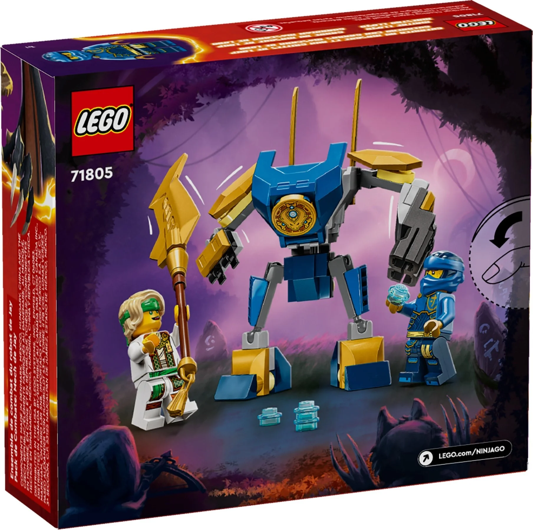 LEGO® 71805 LEGO Ninjago Zestaw bitewny z mechem Jaya - zdjęcie 5