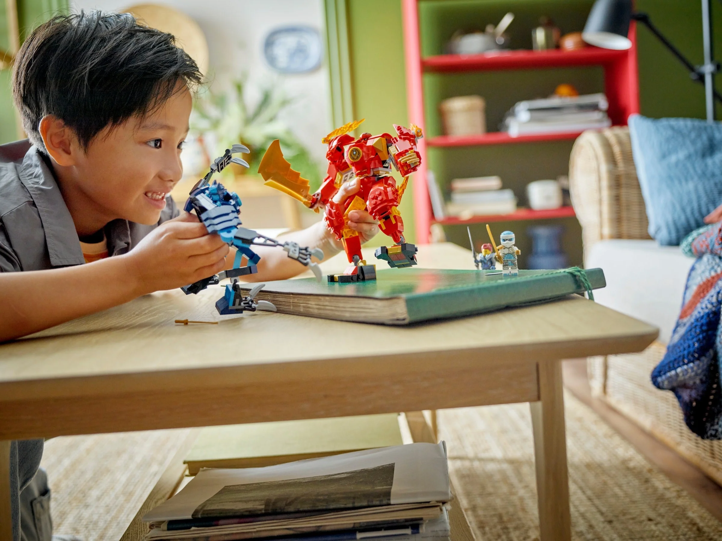 LEGO® 71808 Klocki Mech Żywiołu Ognia Kaia Lego Ninjago - zdjęcie 5