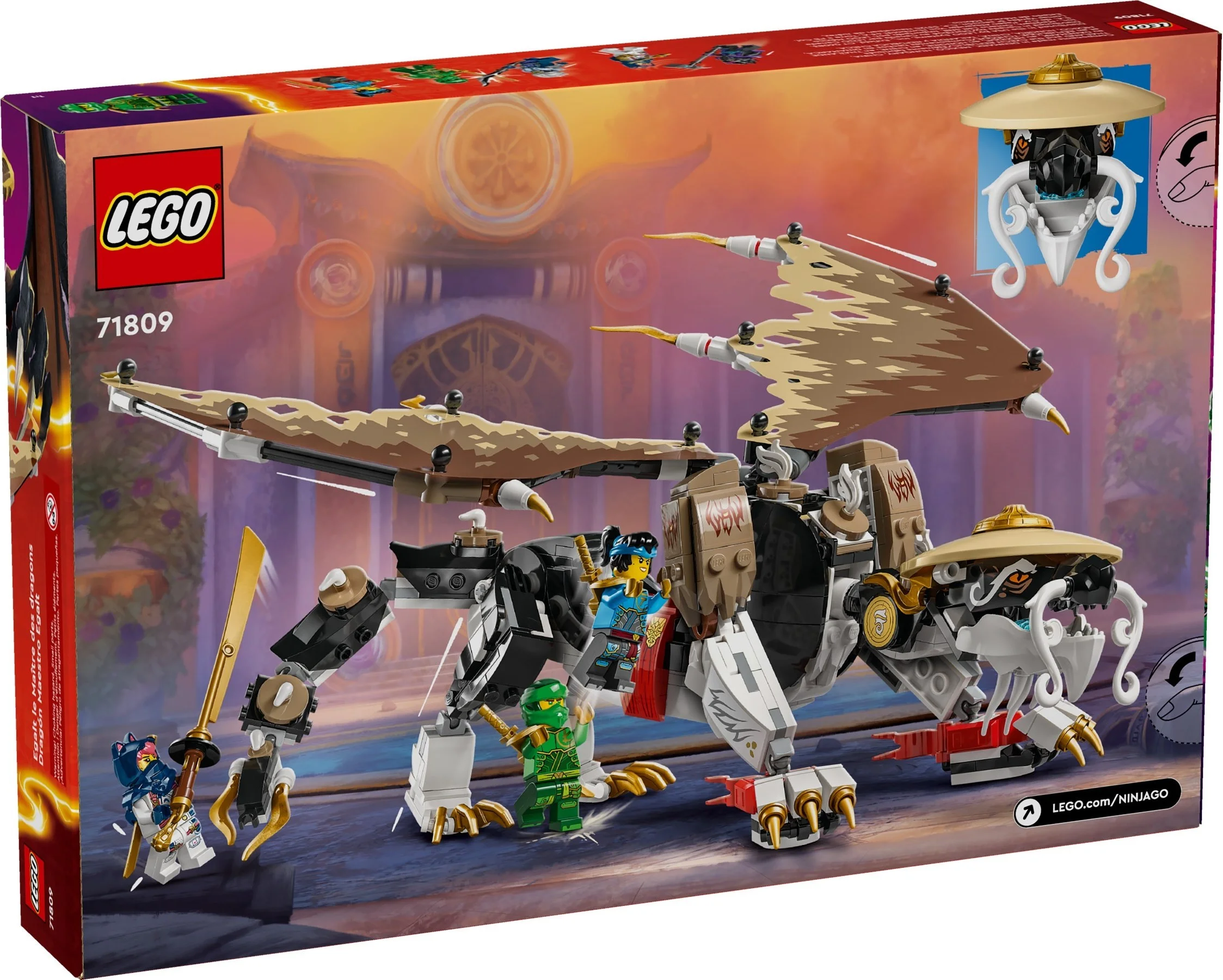 LEGO® 71809 8+ Duży Smok- Smoczy Mistrz Egalt - zdjęcie 5