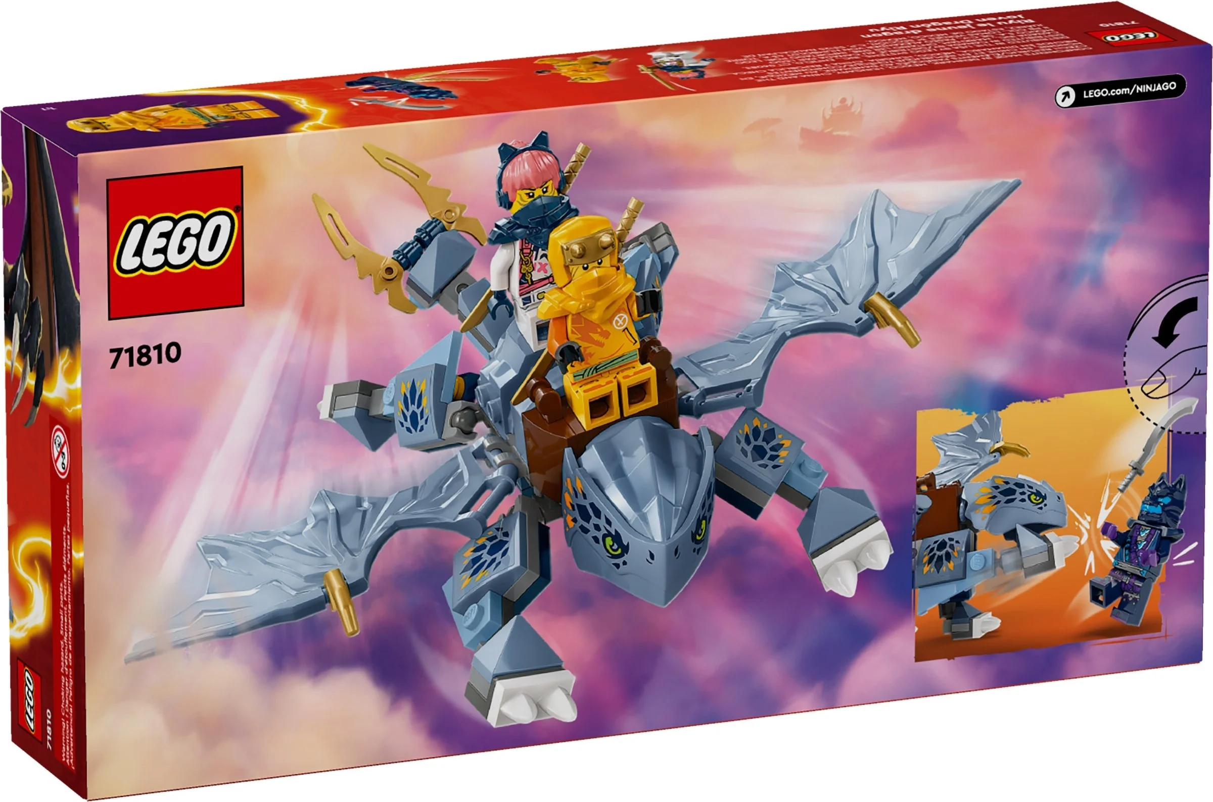 LEGO® 71810 Smoczątko Riyu - zdjęcie 3