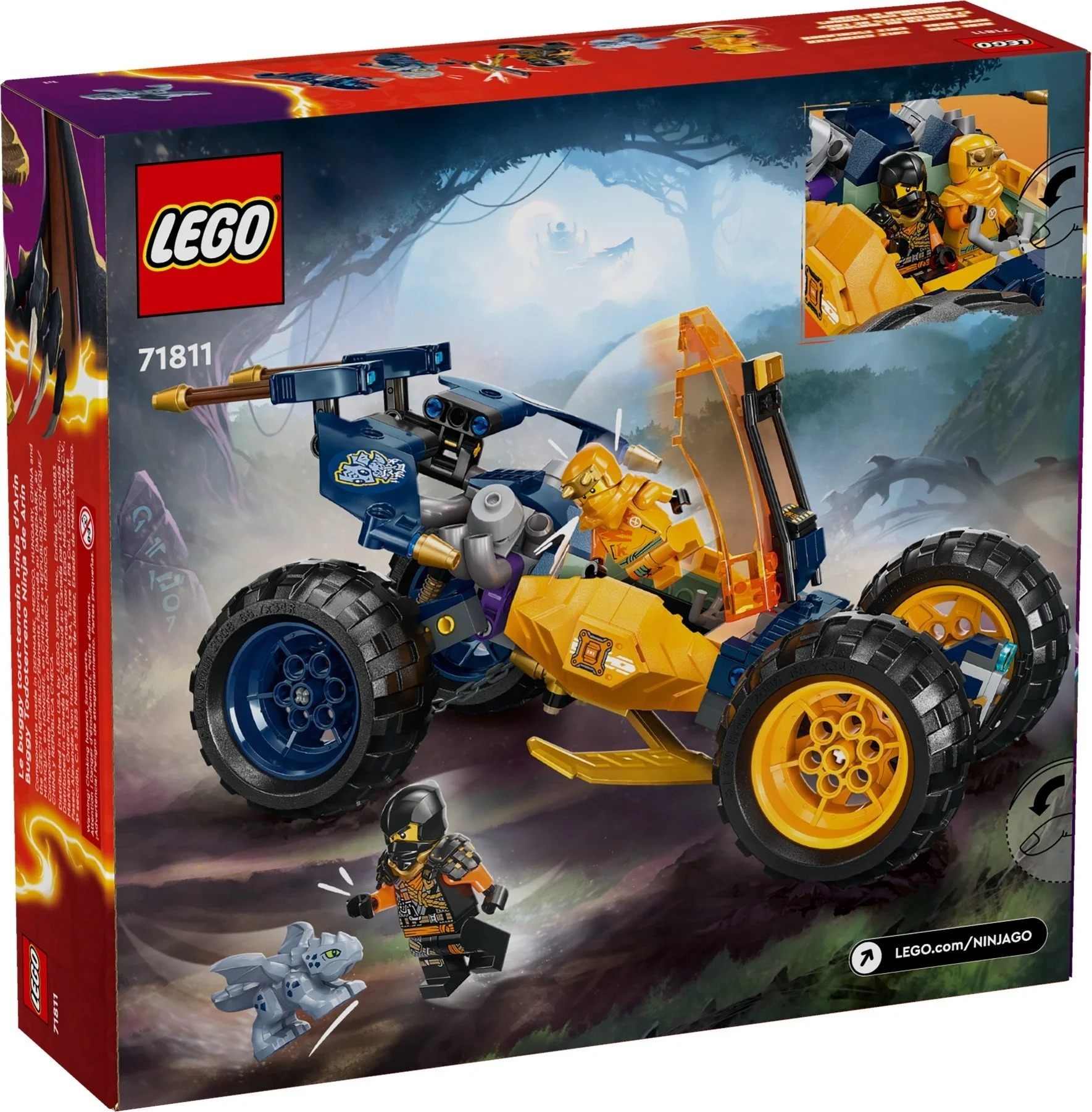 LEGO® 71811 Łazik terenowy ninja Arina - zdjęcie 3