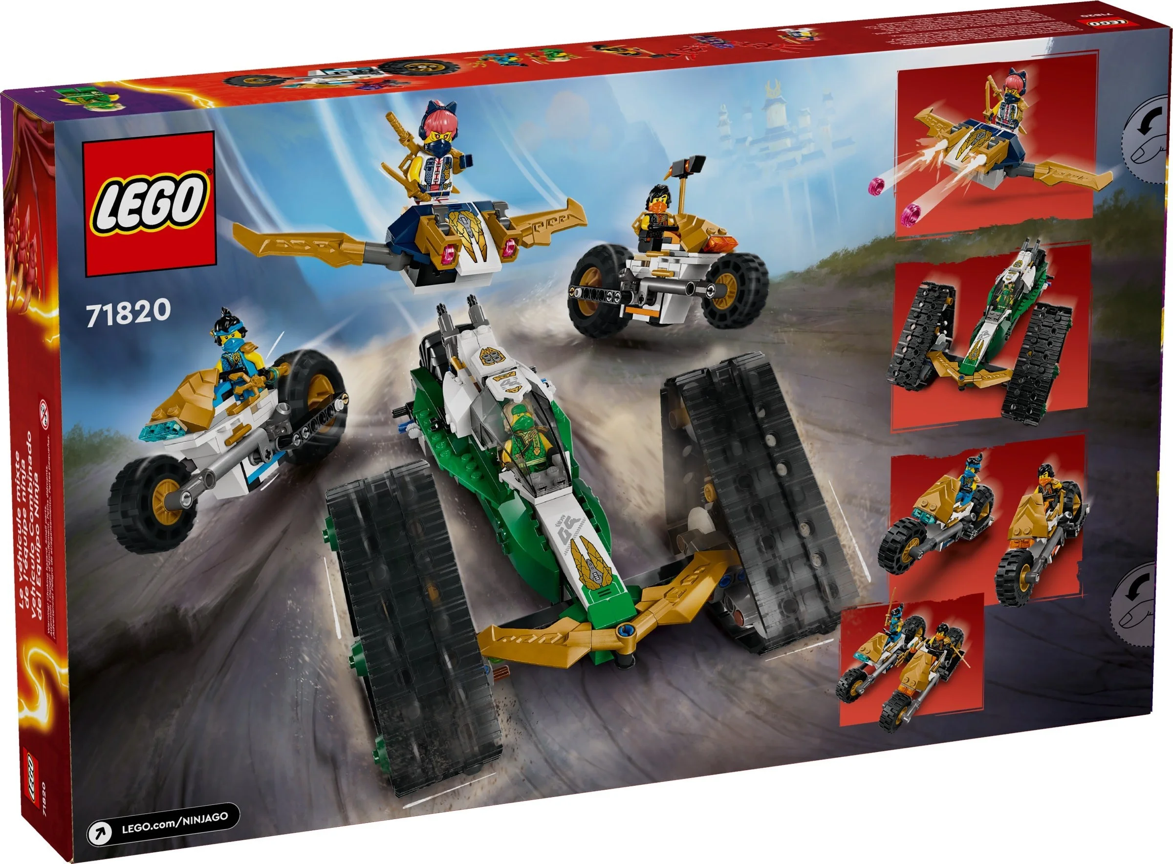 LEGO® 71820 LEGO Ninjago Wielofunkcyjny pojazd ninja - zdjęcie 11