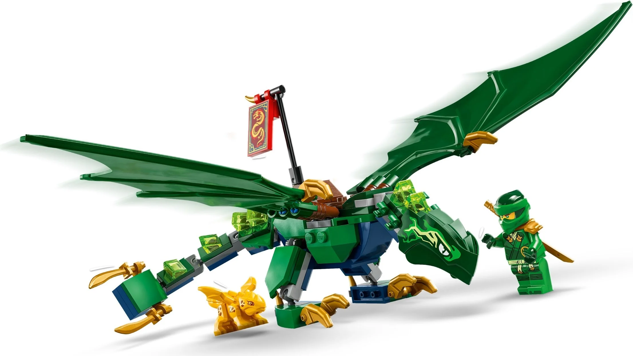 LEGO® 71829 Zielony leśny smok Lloyda - zdjęcie 8