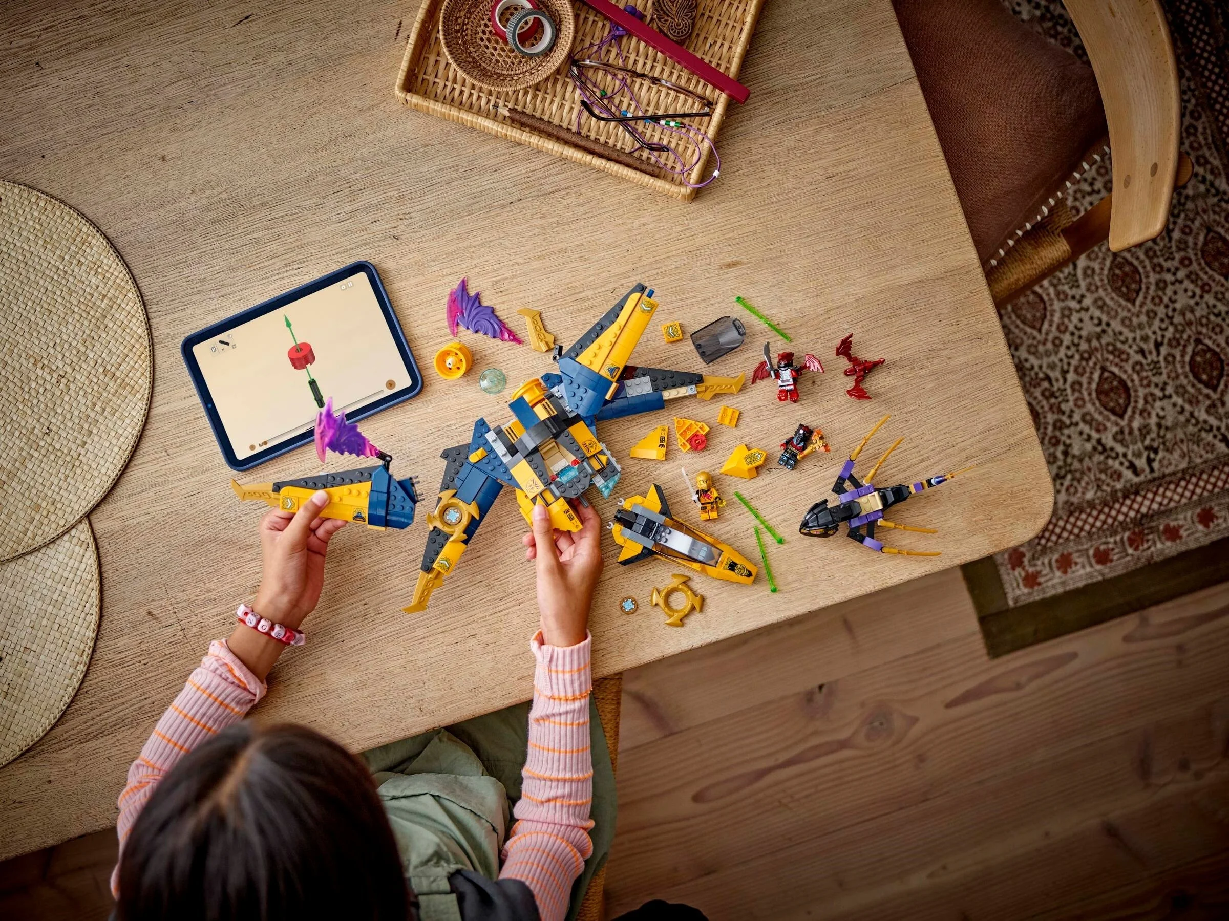 LEGO® 71833 Ras i burzowy superodrzutowiec Arina - zdjęcie 4