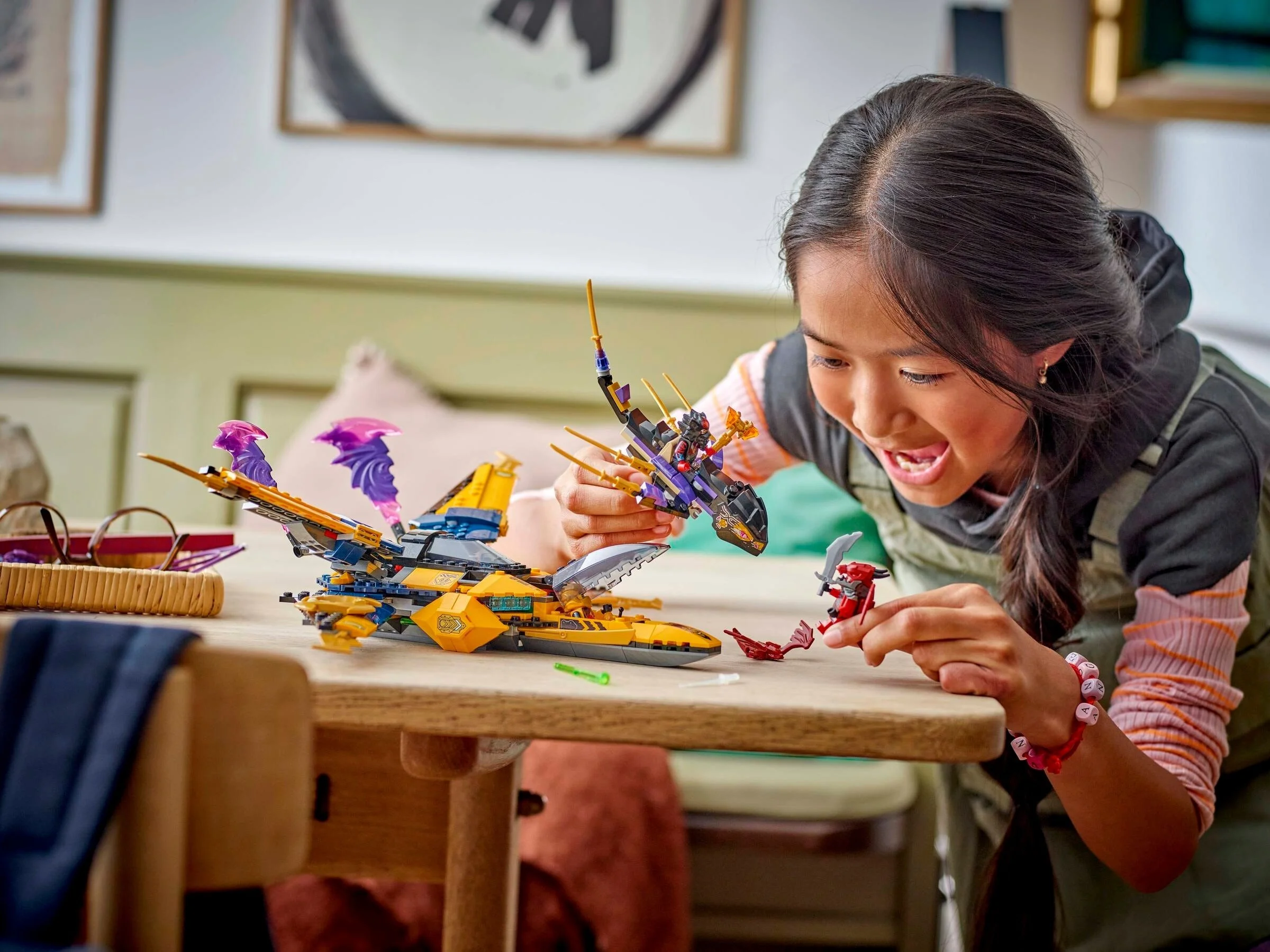 LEGO® 71833 Ras i burzowy superodrzutowiec Arina - zdjęcie 6