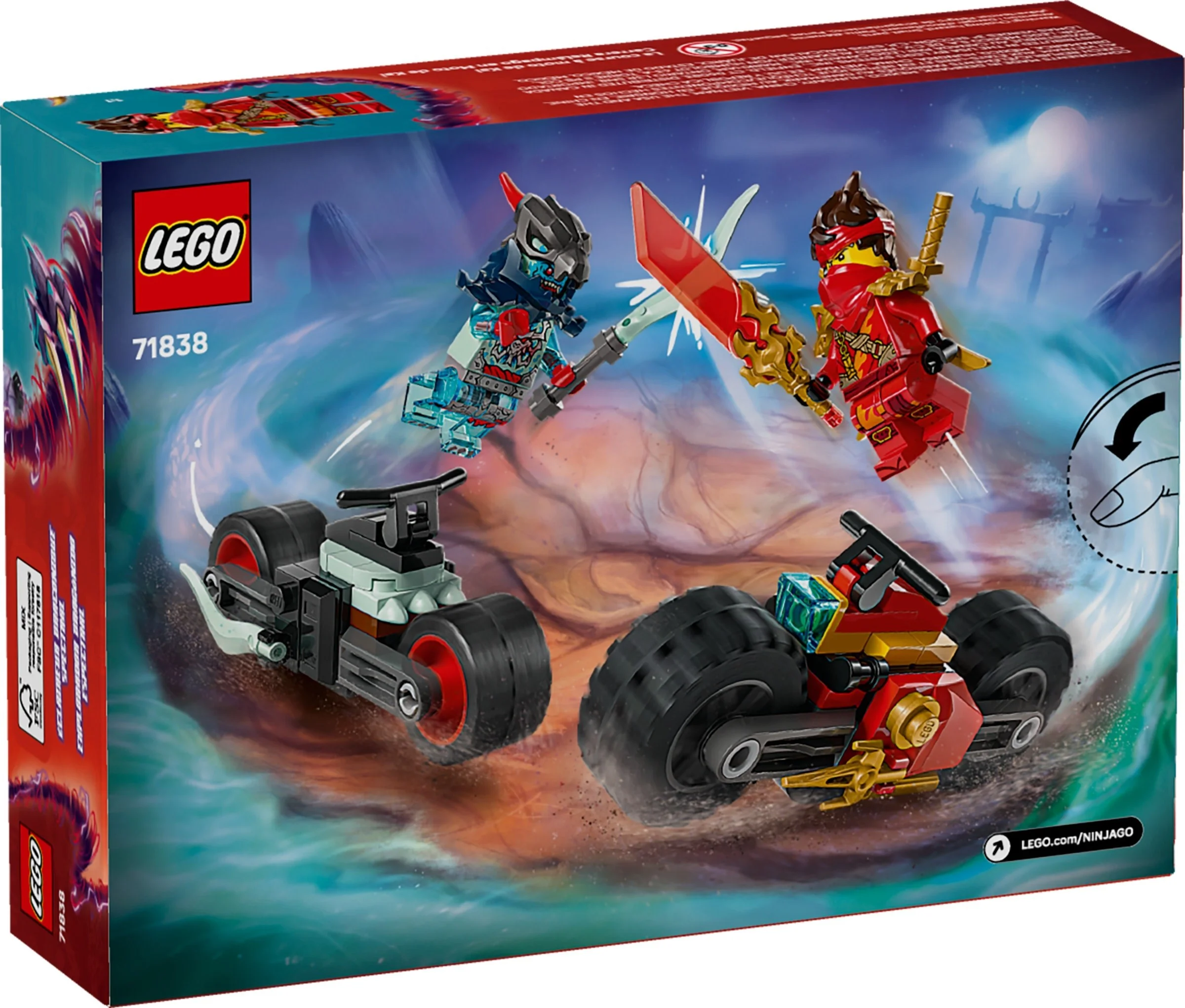 LEGO® 71838 Wyścig motocyklowy Kaia - zdjęcie 2