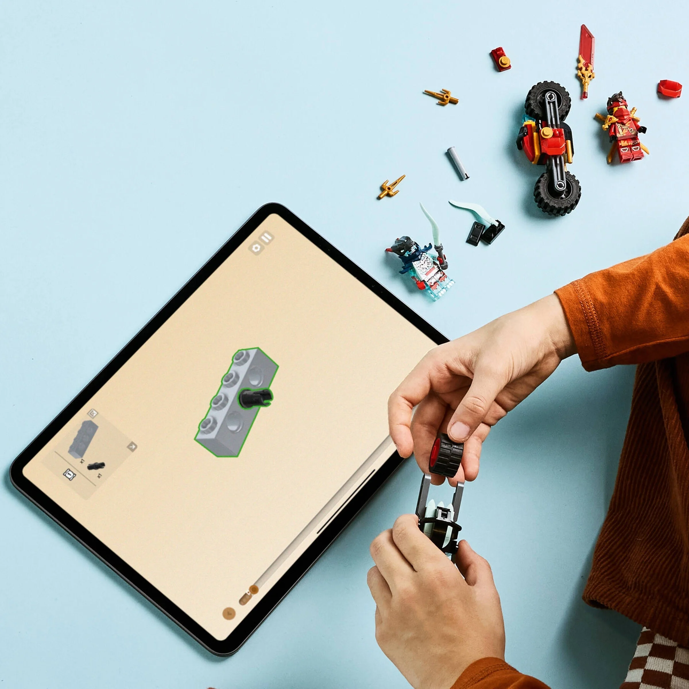 LEGO® 71838 Wyścig motocyklowy Kaia - zdjęcie 4