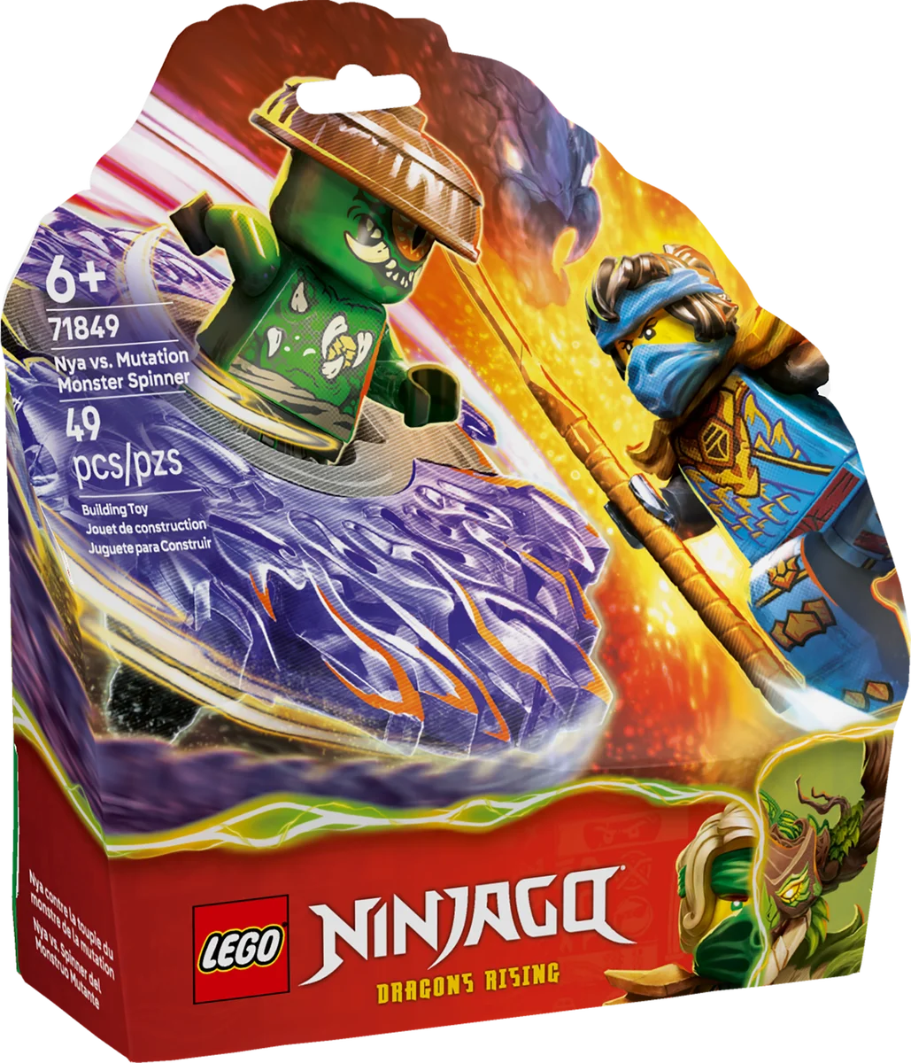 LEGO® 71849 Nya kontra zmutowany potwór na spinnerze - zdjęcie 5