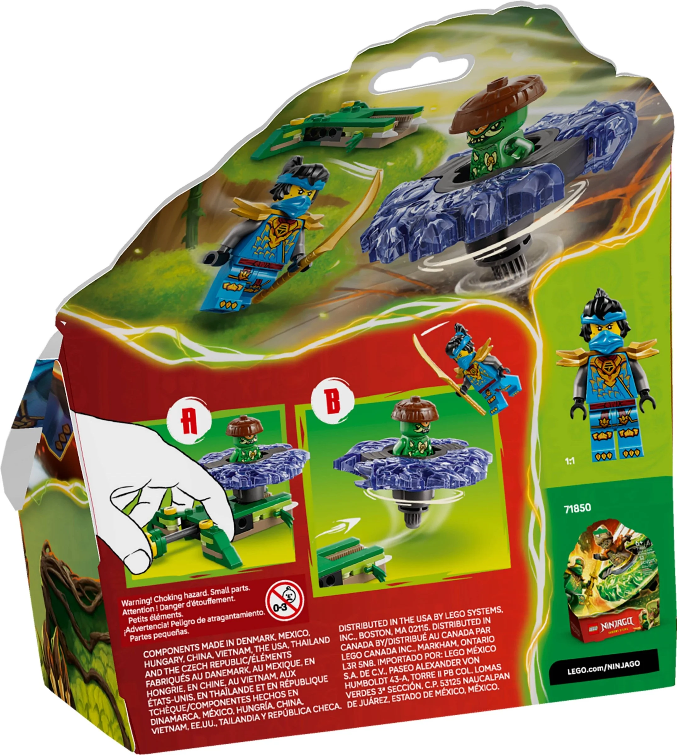 LEGO® 71849 Nya kontra zmutowany potwór na spinnerze - zdjęcie 20