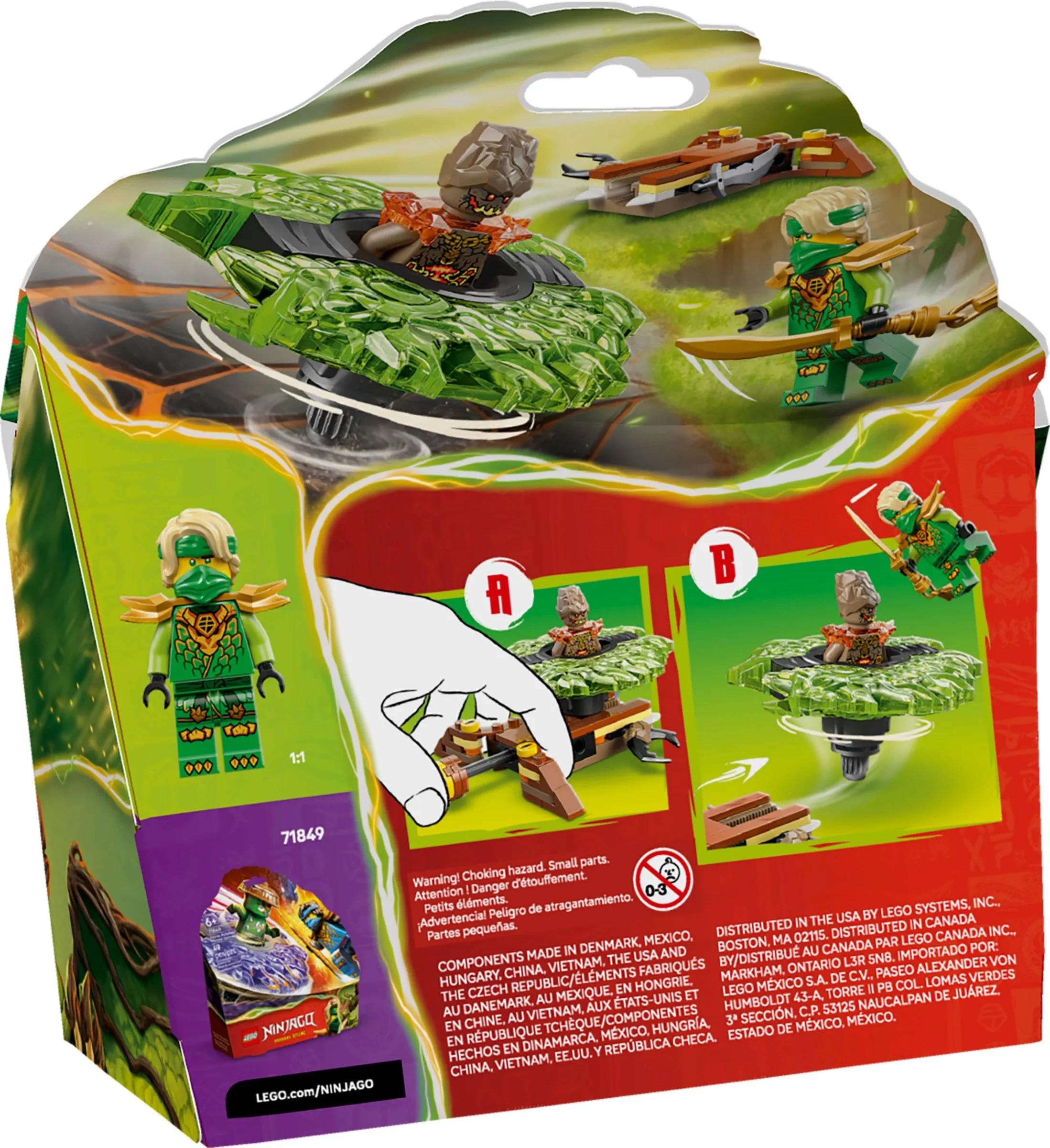LEGO® 71850 Lloyd kontra ziemny potwór na spinnerze - zdjęcie 18