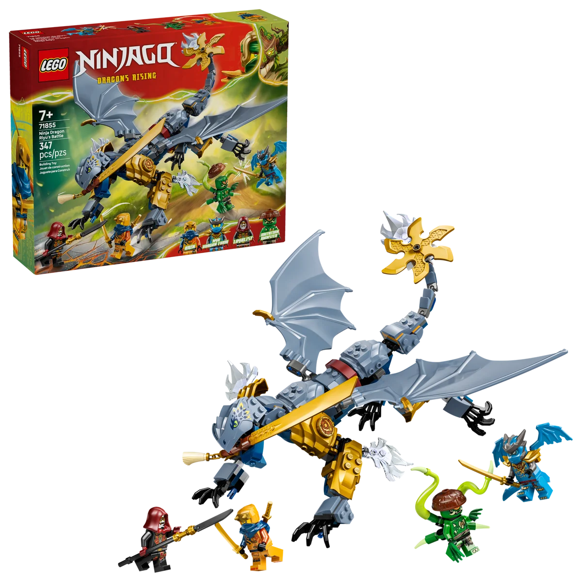 LEGO® 71855 W Stylu Ninja Bitwa Smoka Riyu - zdjęcie 6