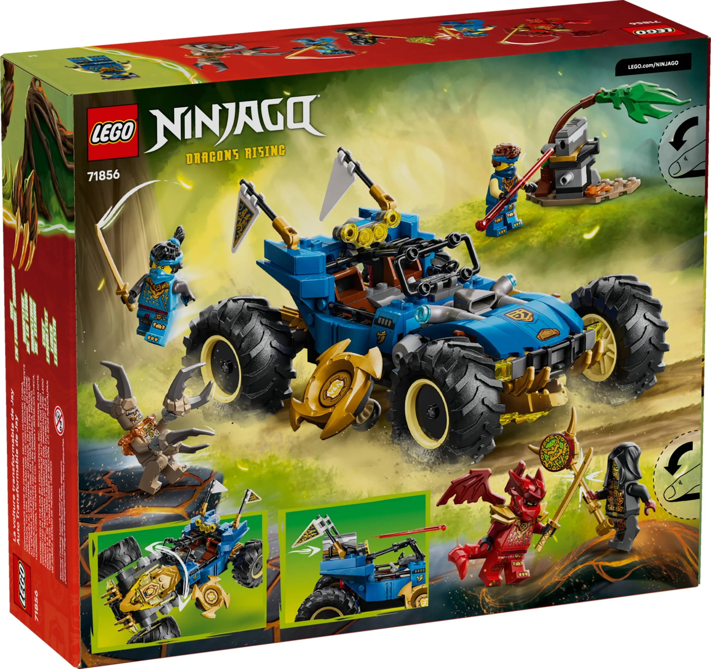 LEGO® 71856 Wielofunkcyjny Samochód Jaya - zdjęcie 10