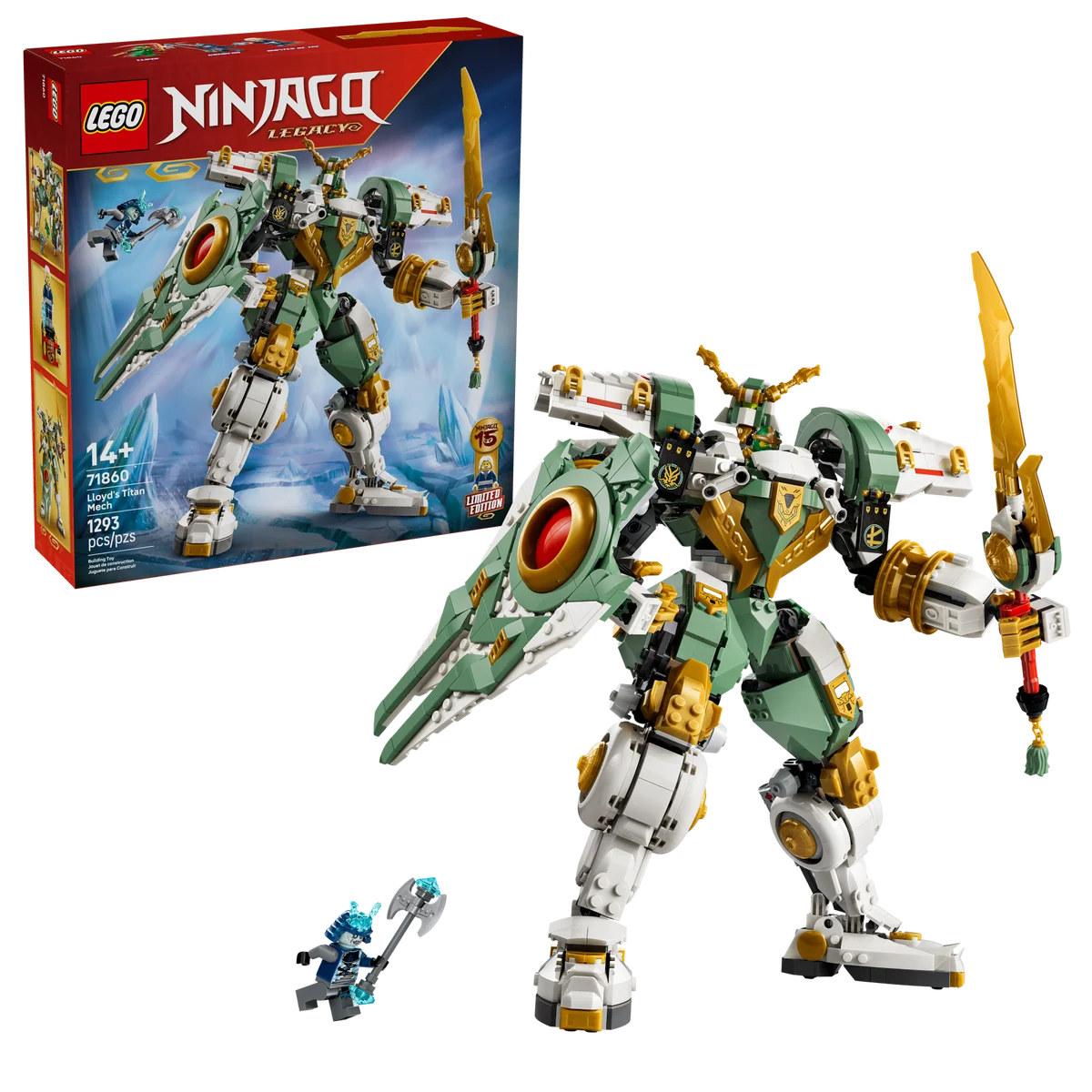 LEGO® 71860 LEGO NINJAGO Tytanowy Mech Lloyda - 15. Rocznica - zdjęcie 2