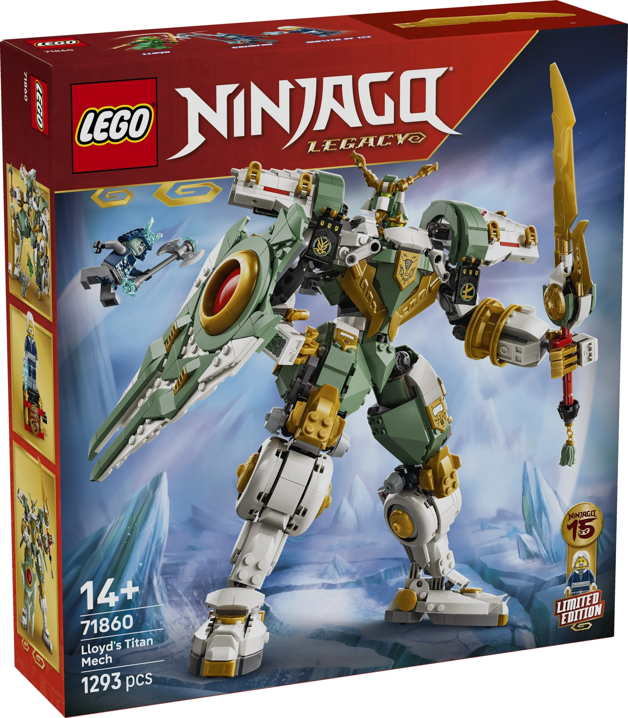 LEGO® 71860 LEGO NINJAGO Tytanowy Mech Lloyda - 15. Rocznica - zdjęcie 9