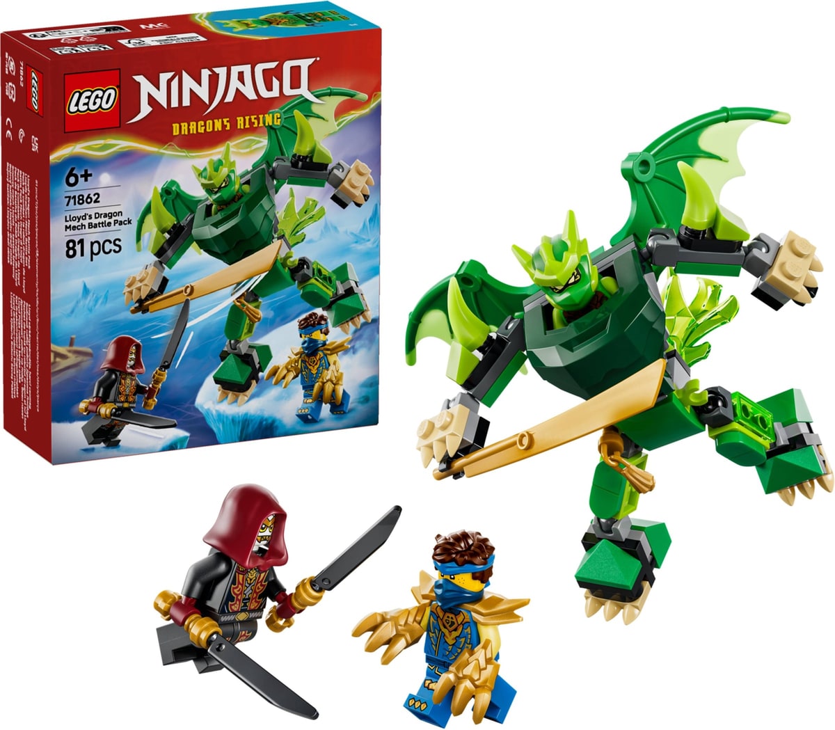 LEGO® 71862 Smoczy mech Lloyda - zestaw bitewny - zdjęcie 5