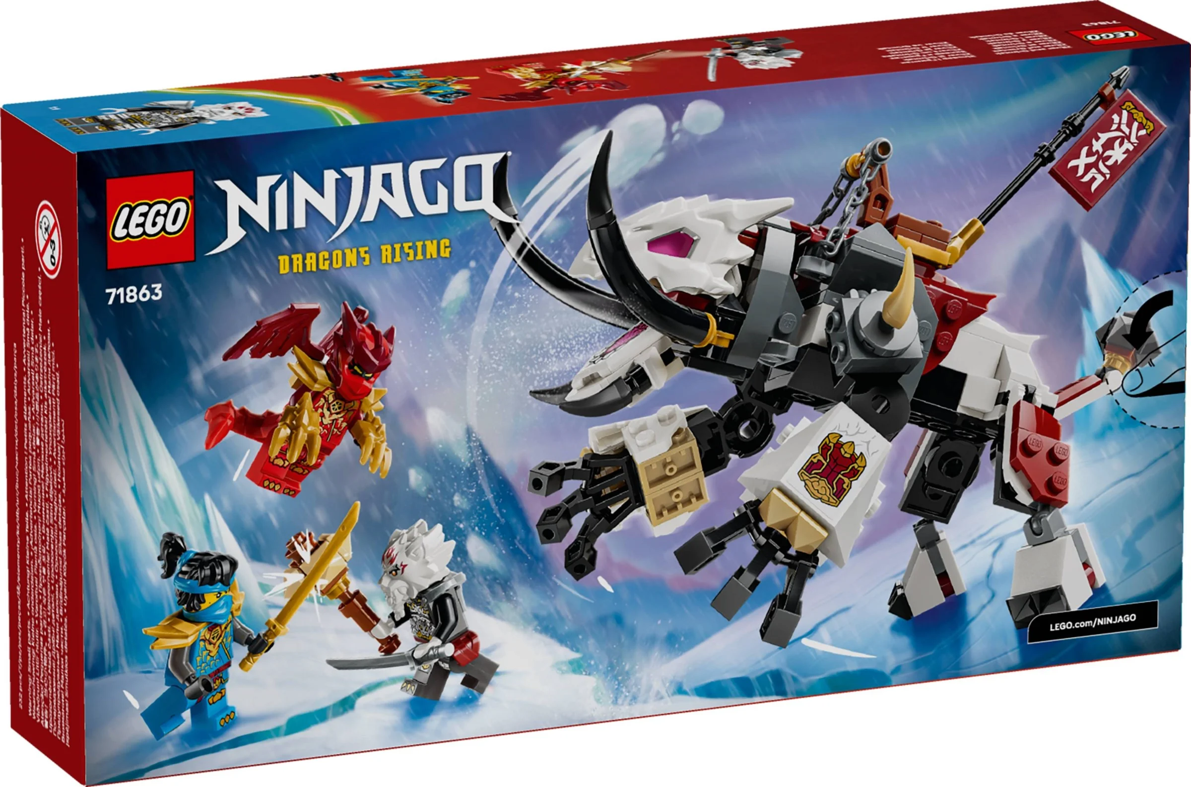LEGO® 71863 Zilvar i smocza bestia Grimtak - zdjęcie 2