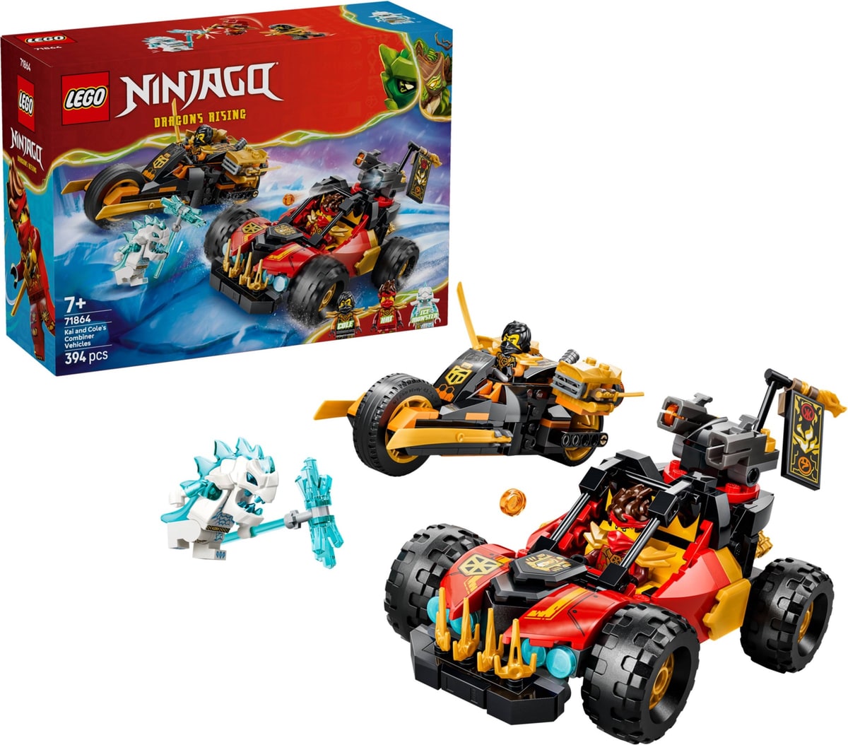LEGO® 71864 Wielofunkcyjne pojazdy Kaia i Cole'a - zdjęcie 5