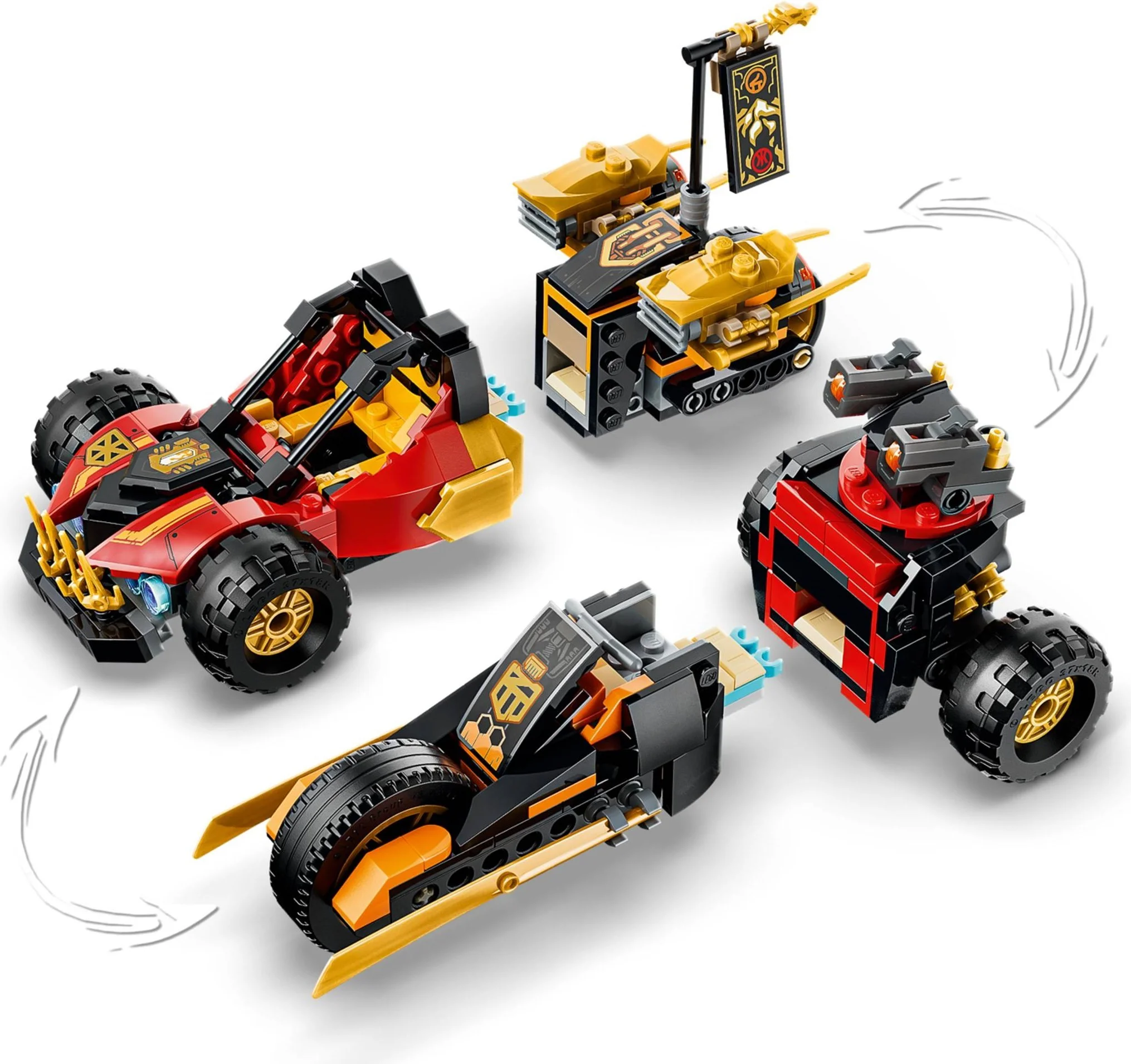 LEGO® 71864 Wielofunkcyjne pojazdy Kaia i Cole'a - zdjęcie 20