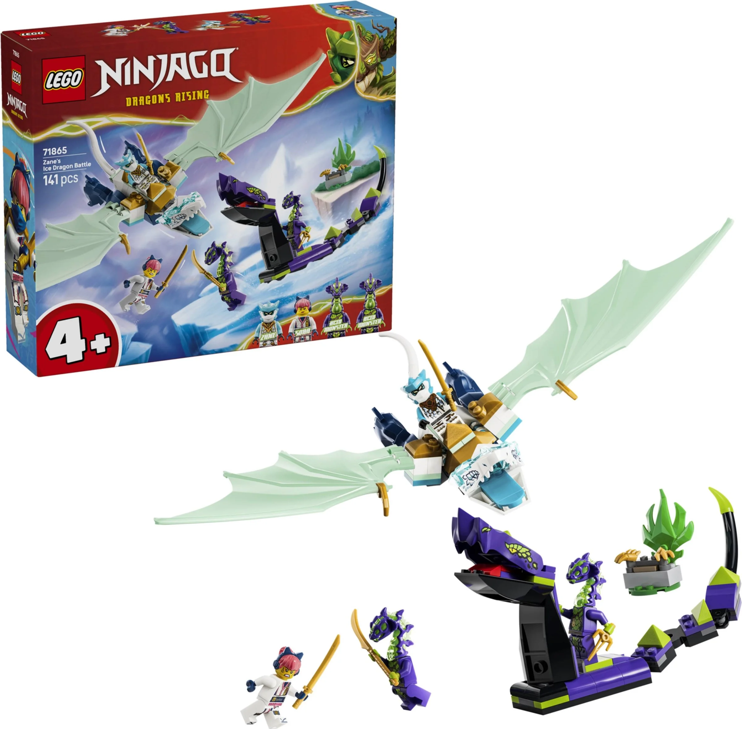 LEGO® 71865 Bitwa lodowego smoka Zane'a - zdjęcie 4