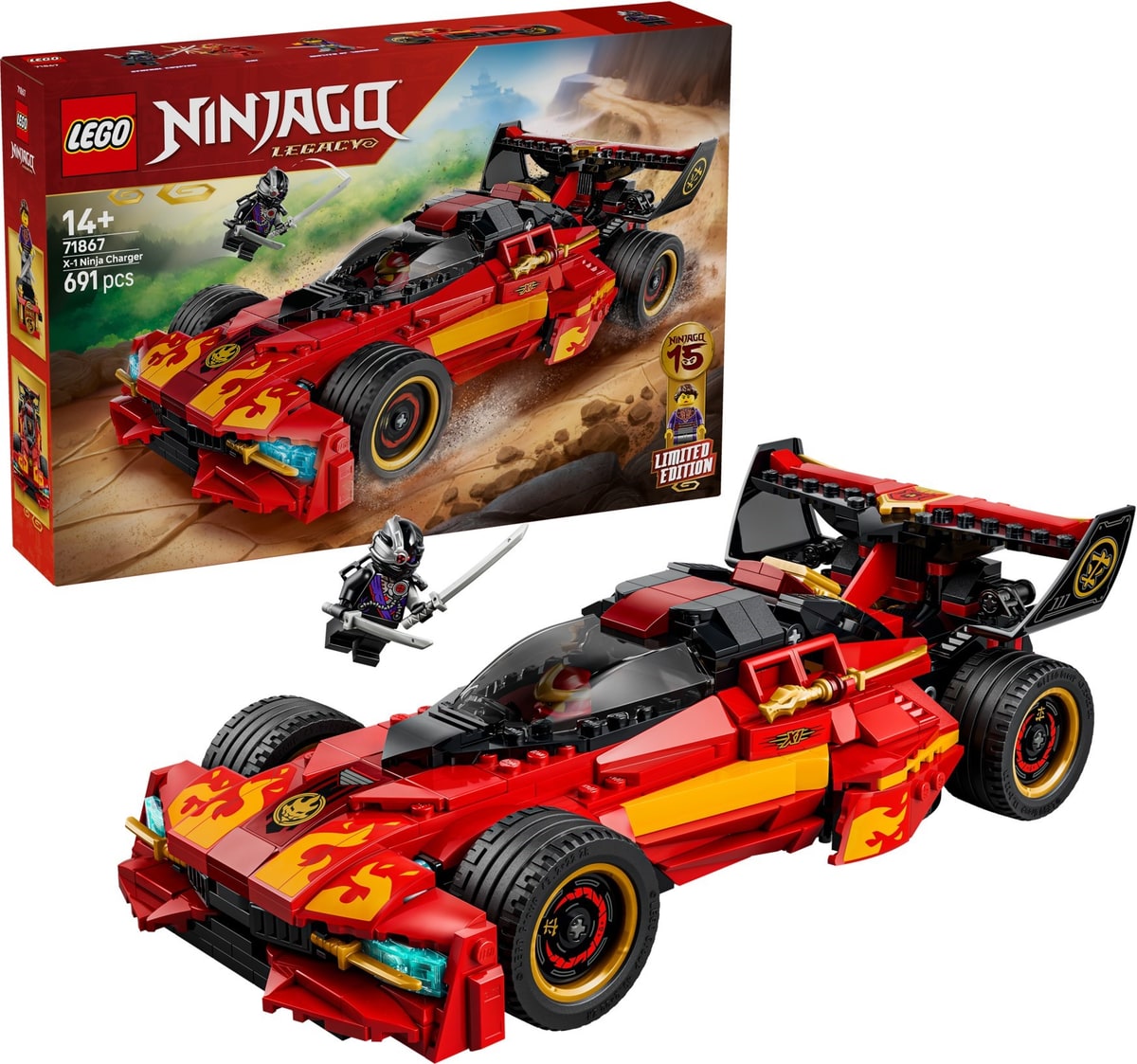 LEGO® 71867 Ninjaścigacz X-1 - 15-lecie - zdjęcie 2