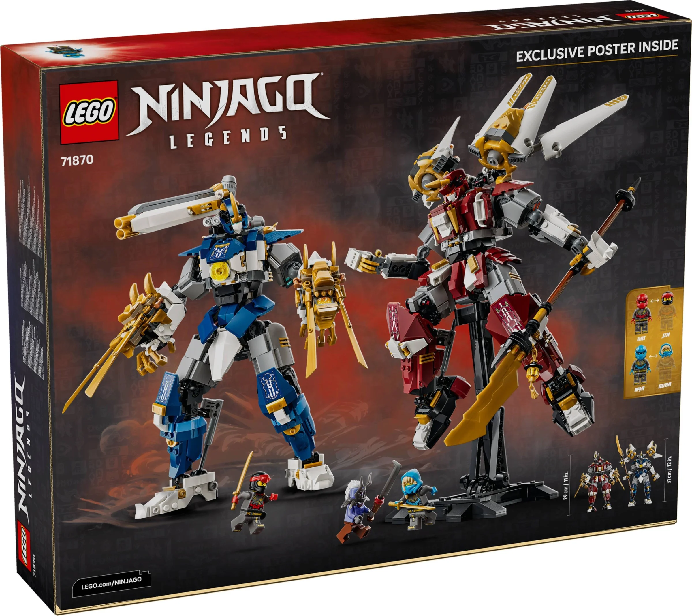 LEGO® 71870 Bliźniacze tytanowe mechy - zdjęcie 3