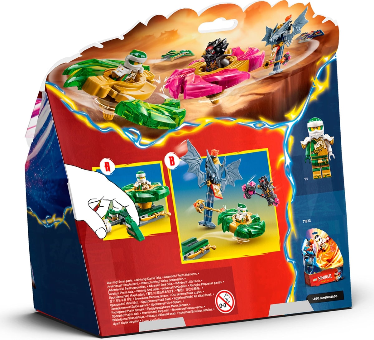 LEGO® 71875 Lloyd kontra Ras - pojedynek spinnerów - zdjęcie 10