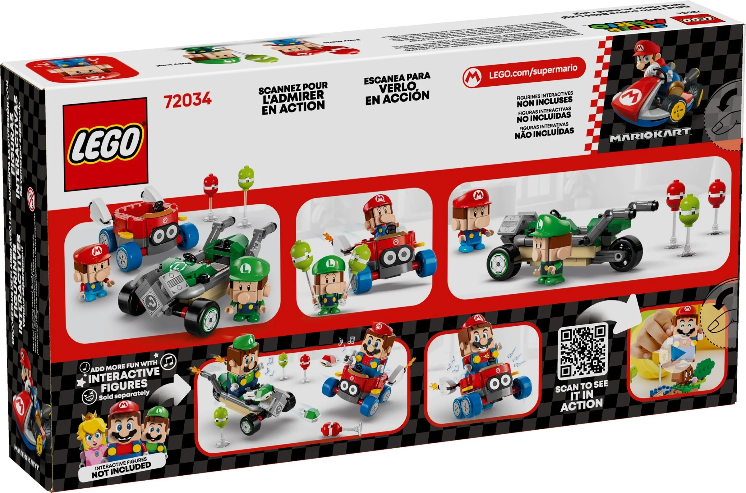 LEGO® 72034 Mario Kart - Baby Mario kontra Baby Luigi - zdjęcie 4