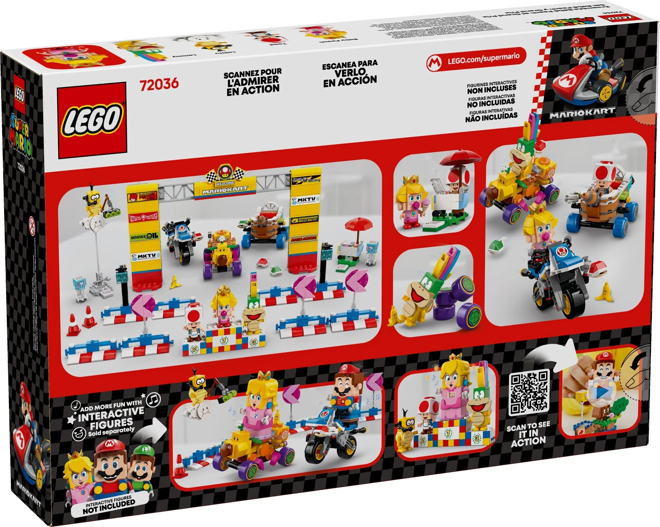 LEGO® 72036 Mario Kart - Zestaw Baby Peach i Grand Prix - zdjęcie 3