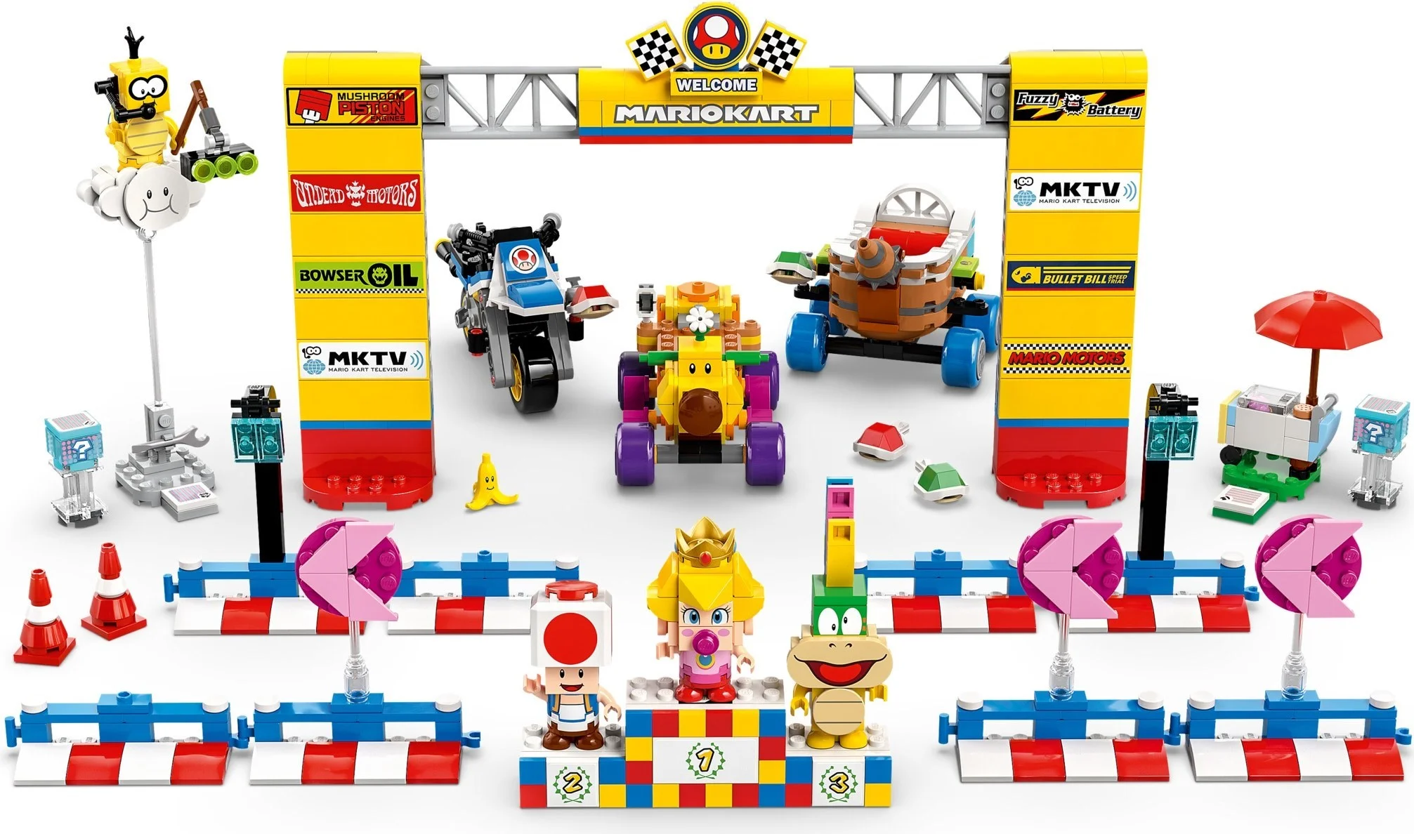 LEGO® 72036 Mario Kart - Zestaw Baby Peach i Grand Prix - zdjęcie 9