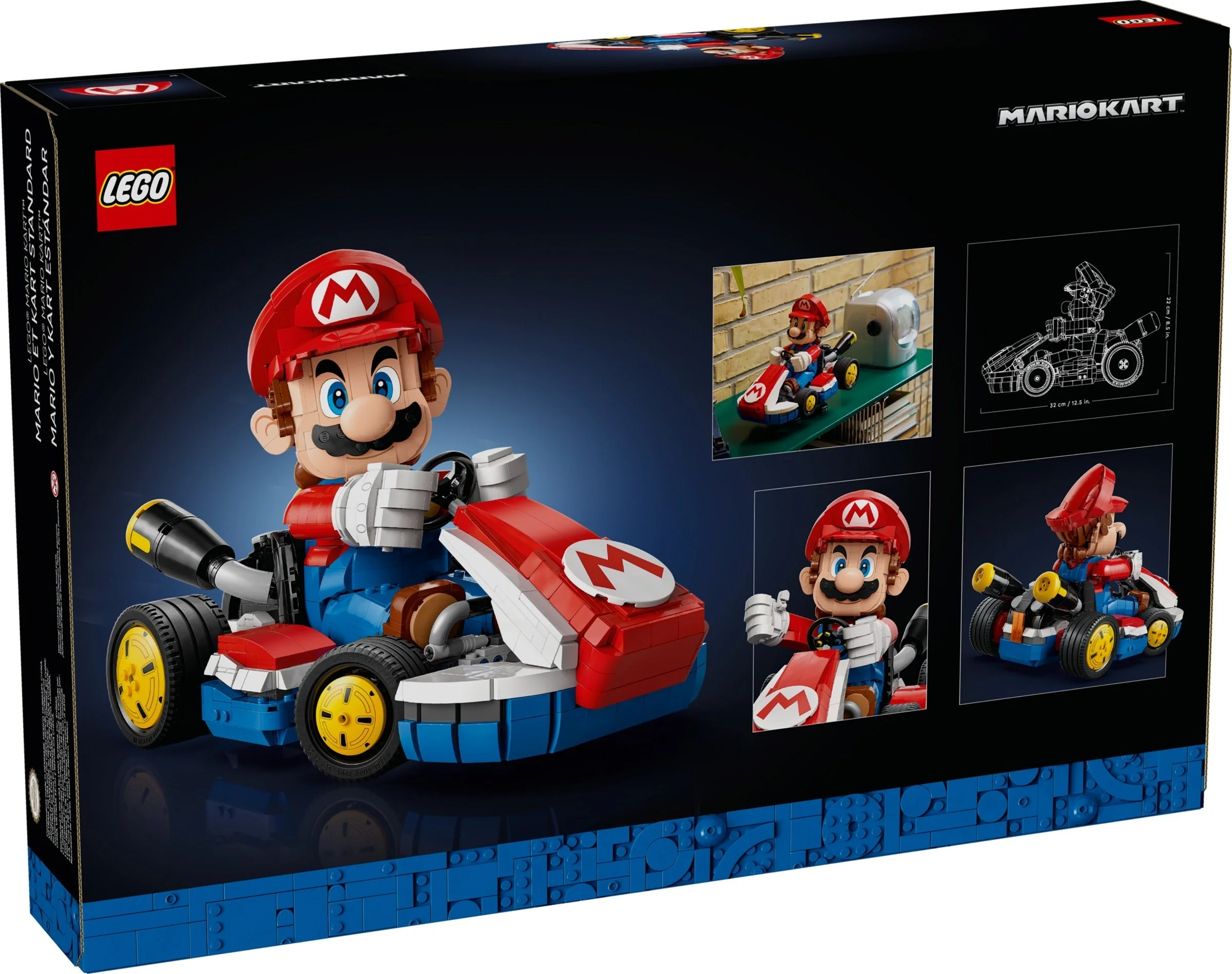 LEGO® 72037 Mario Kart: Mario i Standard Kart