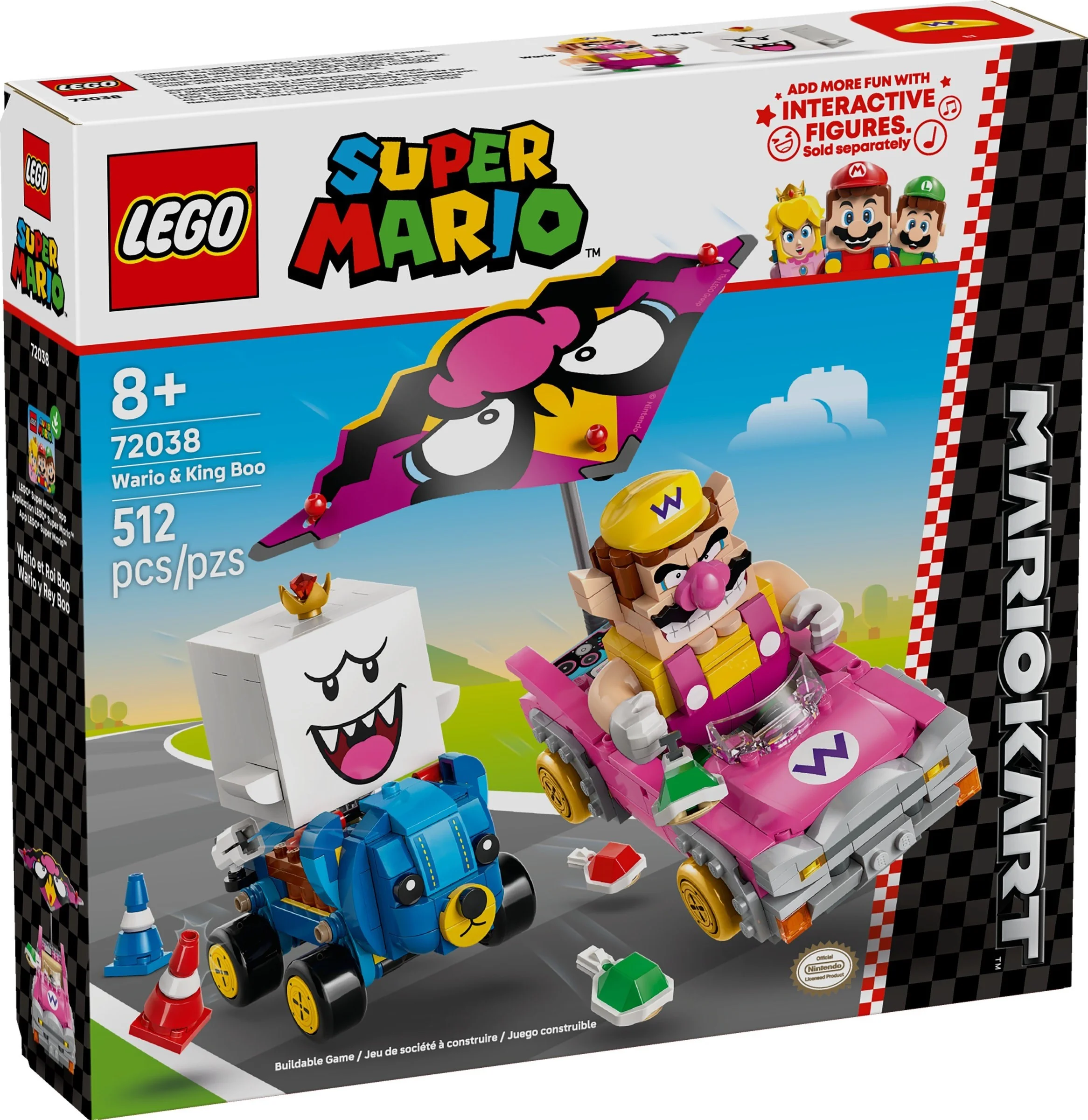 LEGO® 72038 Mario Kart - Wario i King Boo - zdjęcie 2
