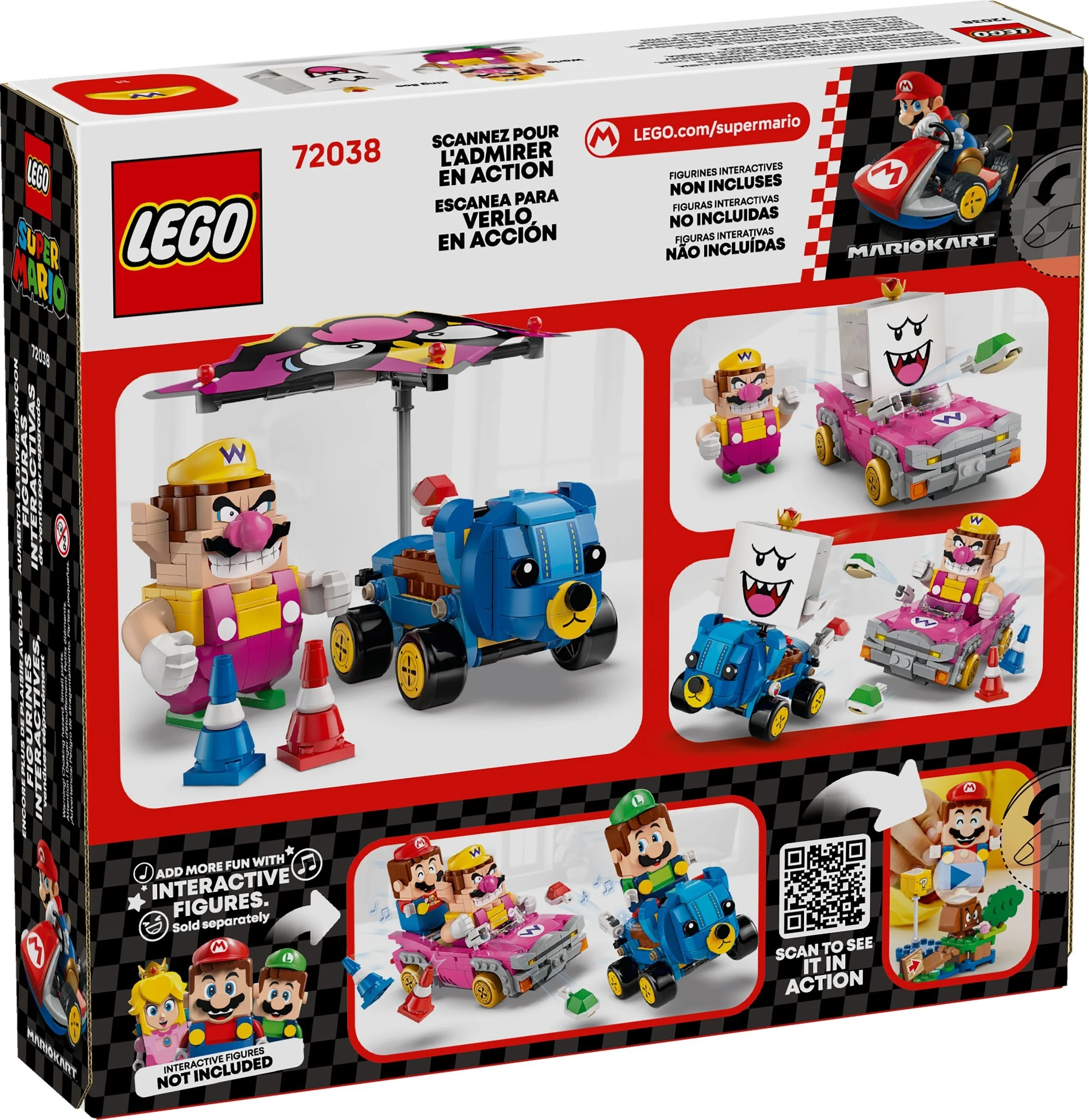 LEGO® 72038 Mario Kart - Wario i King Boo - zdjęcie 3
