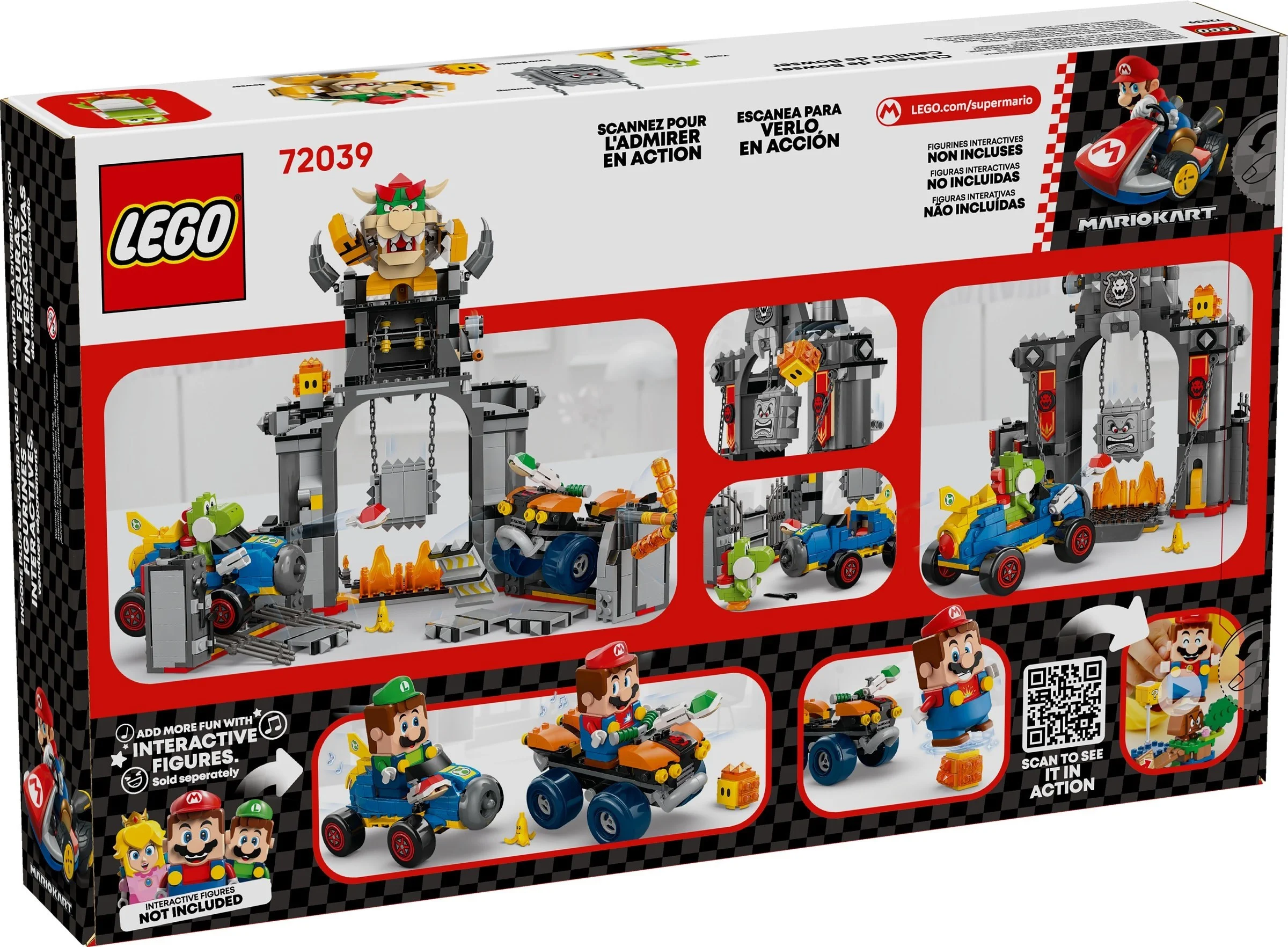 LEGO® 72039 Mario Kart - Bowser i jego zamek