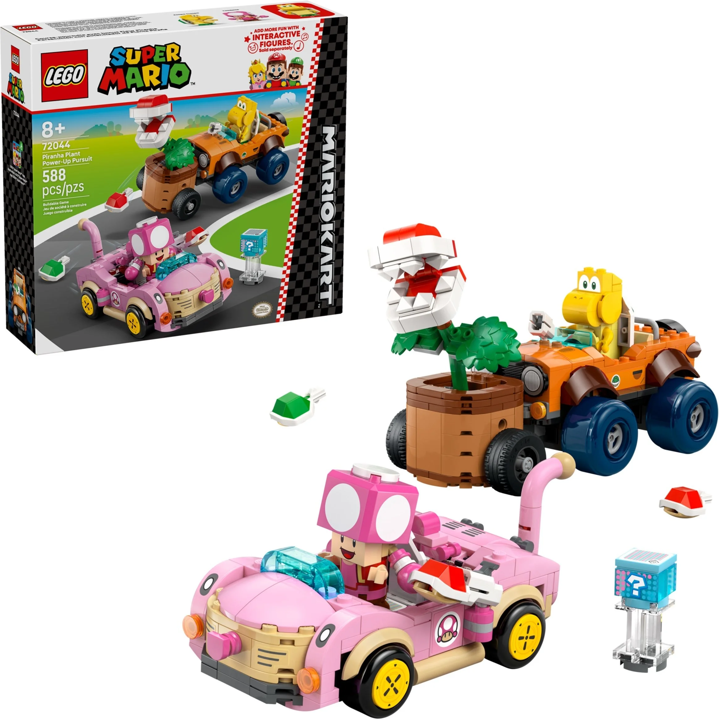 LEGO® 72044 Mario Kart - Piranha Plant i pogoń za ulepszeniami - zdjęcie 6