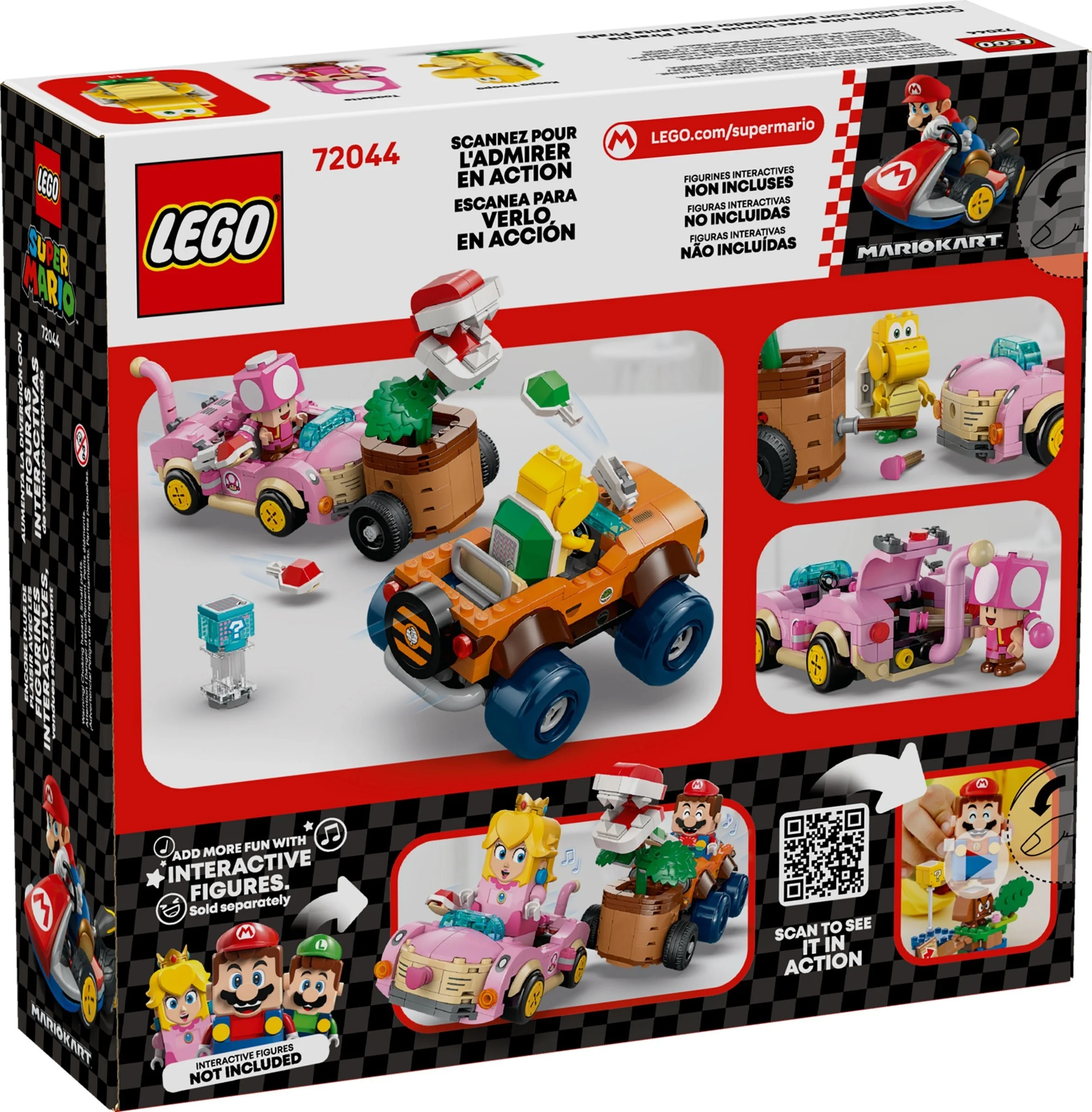 LEGO® 72044 Mario Kart - Piranha Plant i pogoń za ulepszeniami