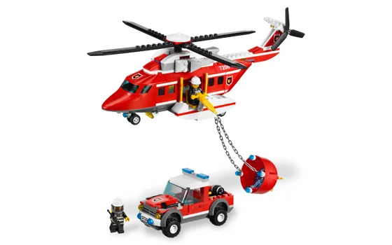 LEGO® 7206 Fire Helicopter - zdjęcie 2
