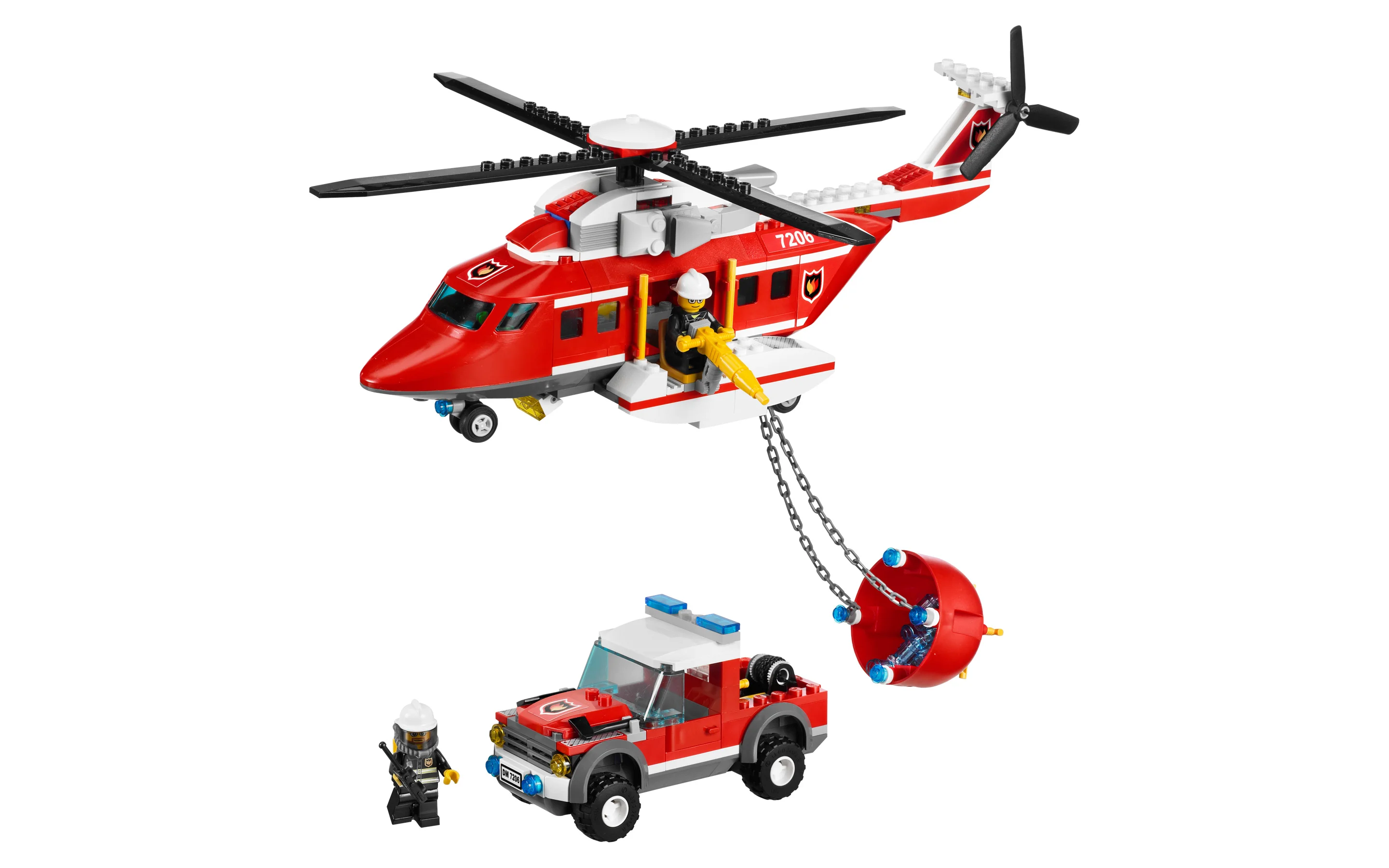 LEGO® 7206 Fire Helicopter - zdjęcie 3