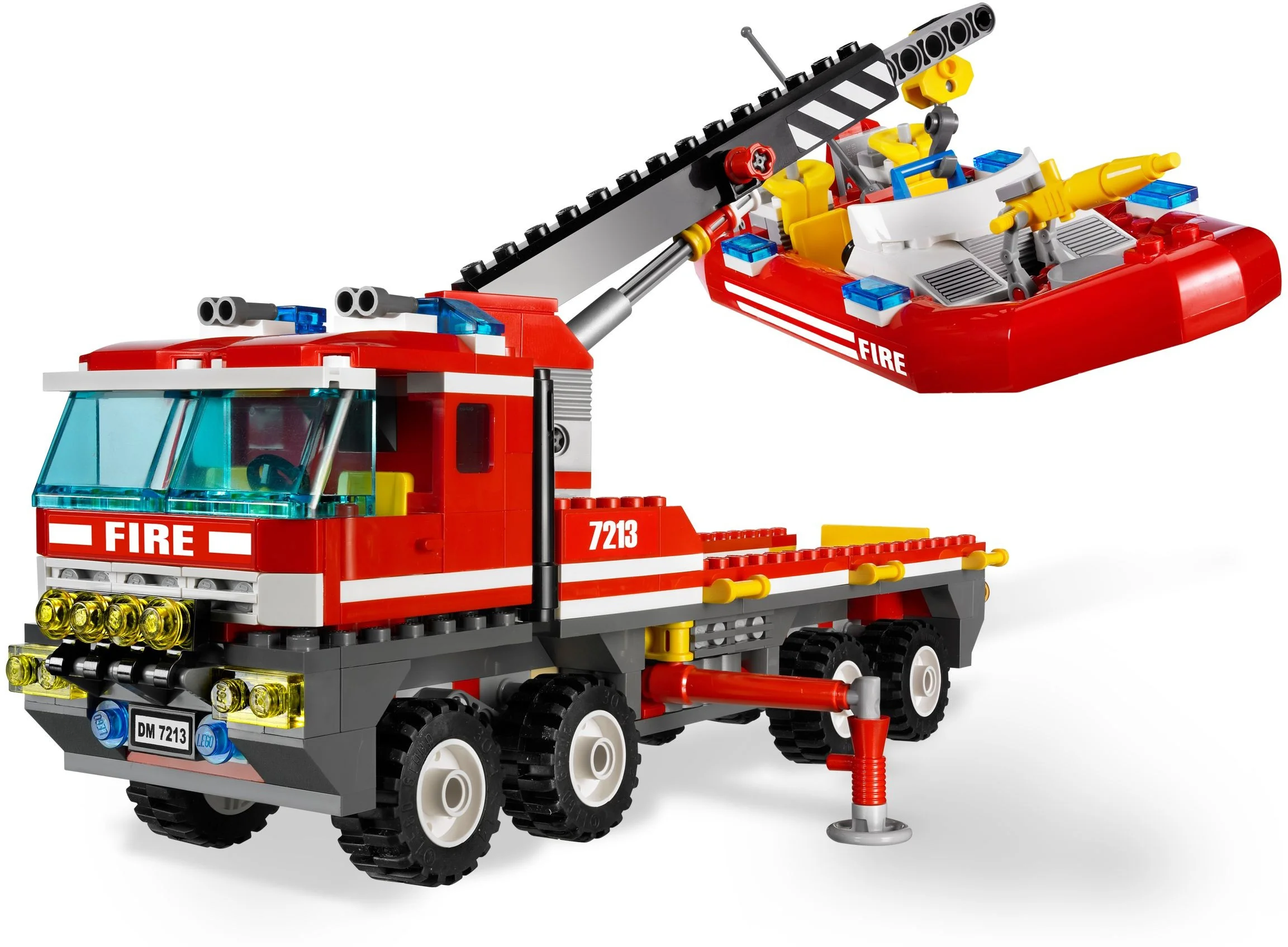 LEGO® 7213 Wóz Strazacki Strażak Kot Klocki Dla Dzieci Zestaw Lego - zdjęcie 3