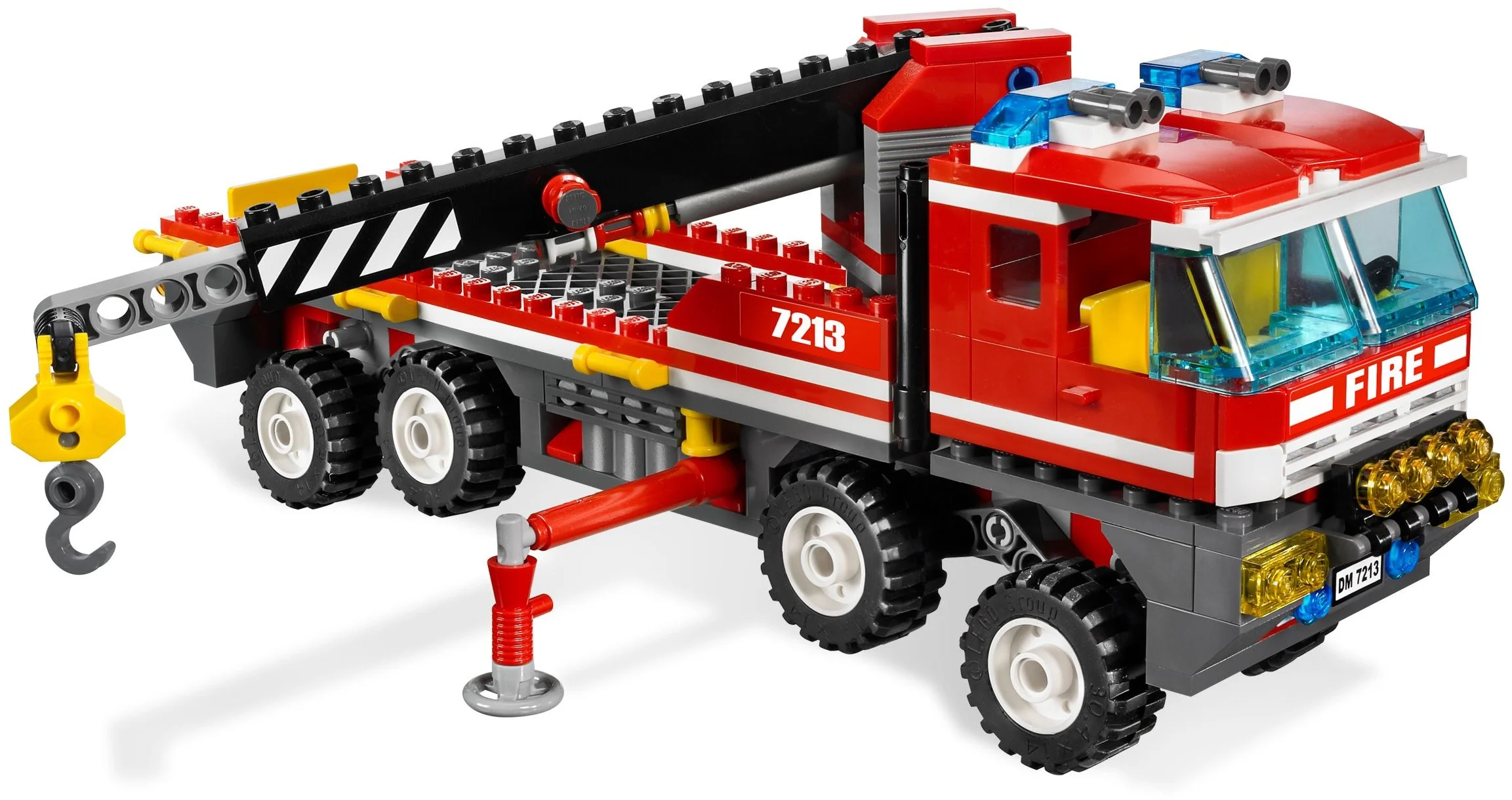 LEGO® 7213 Wóz Strazacki Strażak Kot Klocki Dla Dzieci Zestaw Lego - zdjęcie 6