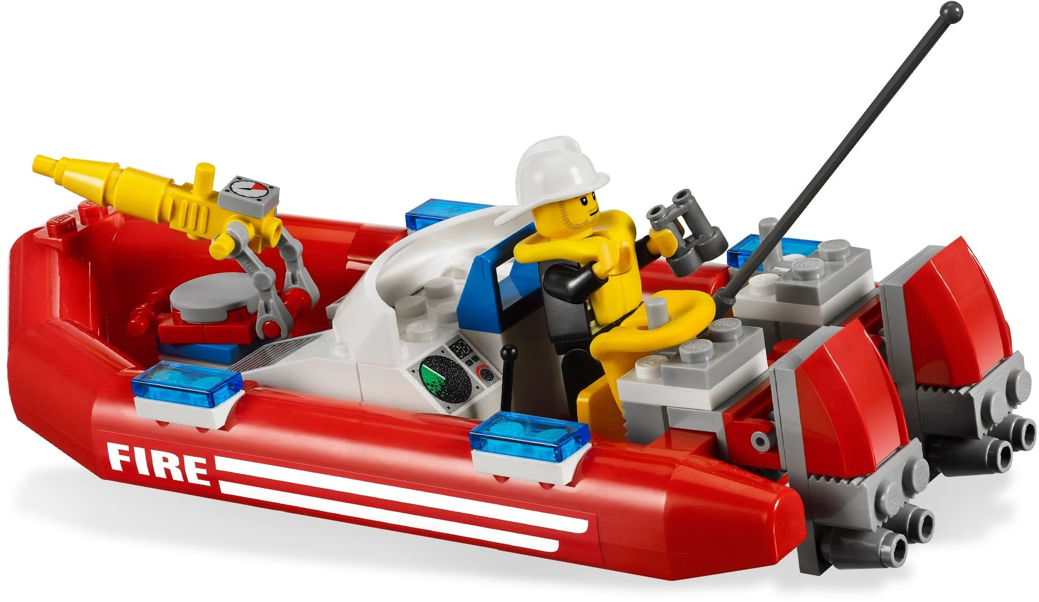 LEGO® 7213 Wóz Strazacki Strażak Kot Klocki Dla Dzieci Zestaw Lego - zdjęcie 7